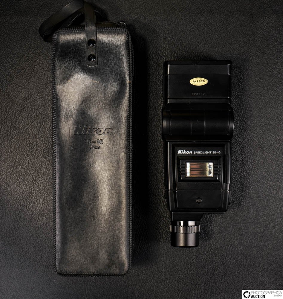 Nikon Speedlight SB16 (346410930) ᐈ Photographica_Auction_Sweden på