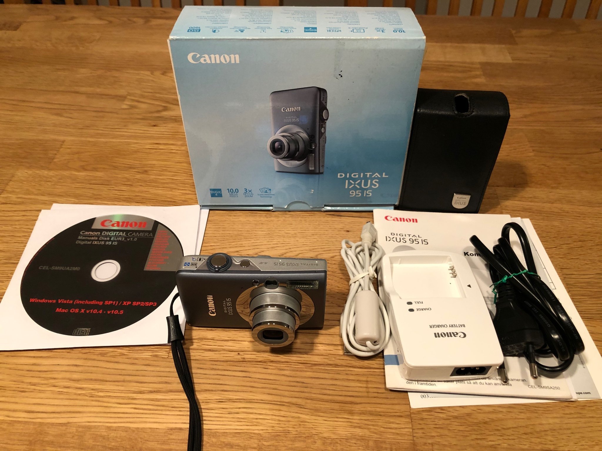 CANON DIGITAL KAMERA IXUS 95 IS (372723877) ᐈ Köp på Tradera