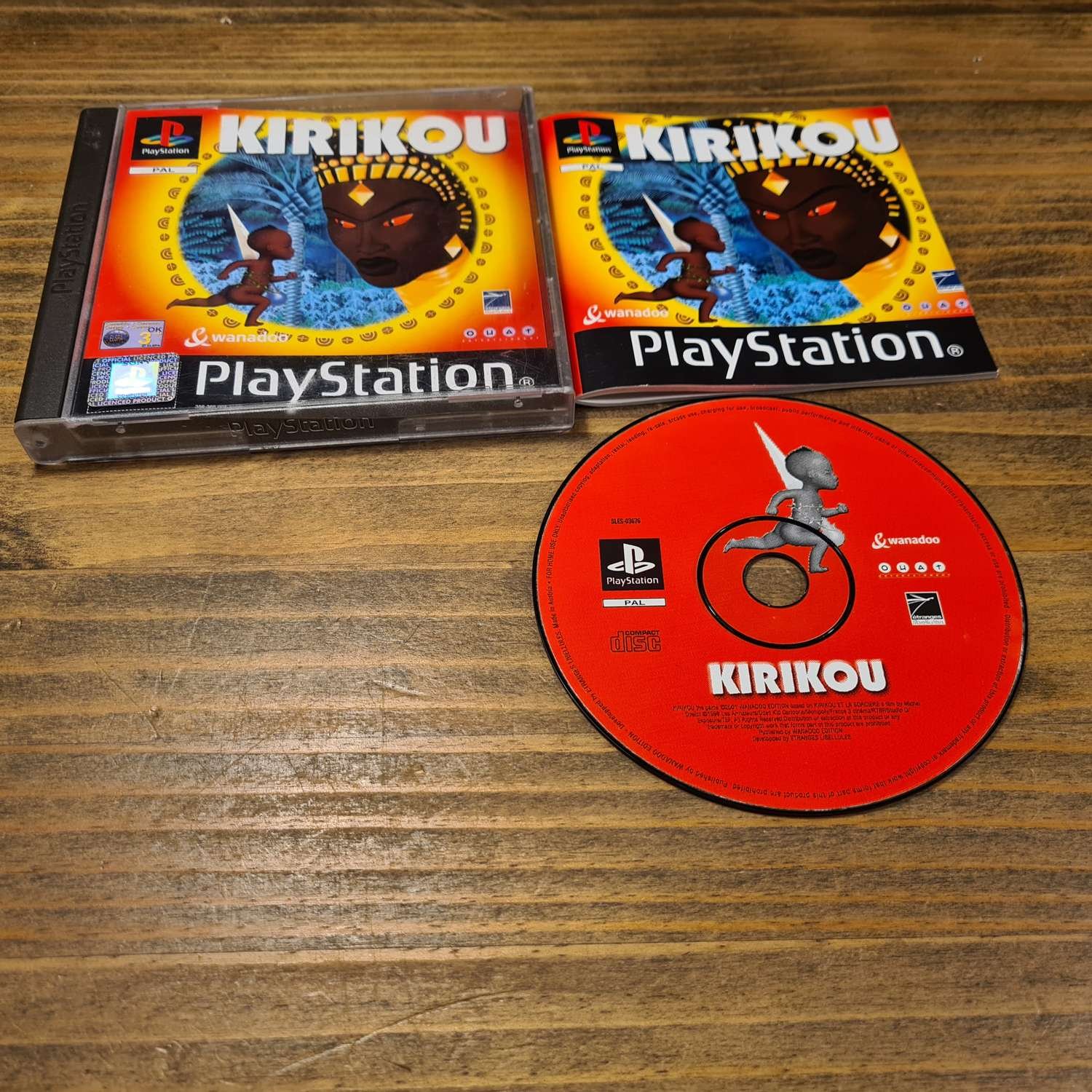 Kirikou Sur PlayStation 1 - Complet Version Française - Sony - État Correct