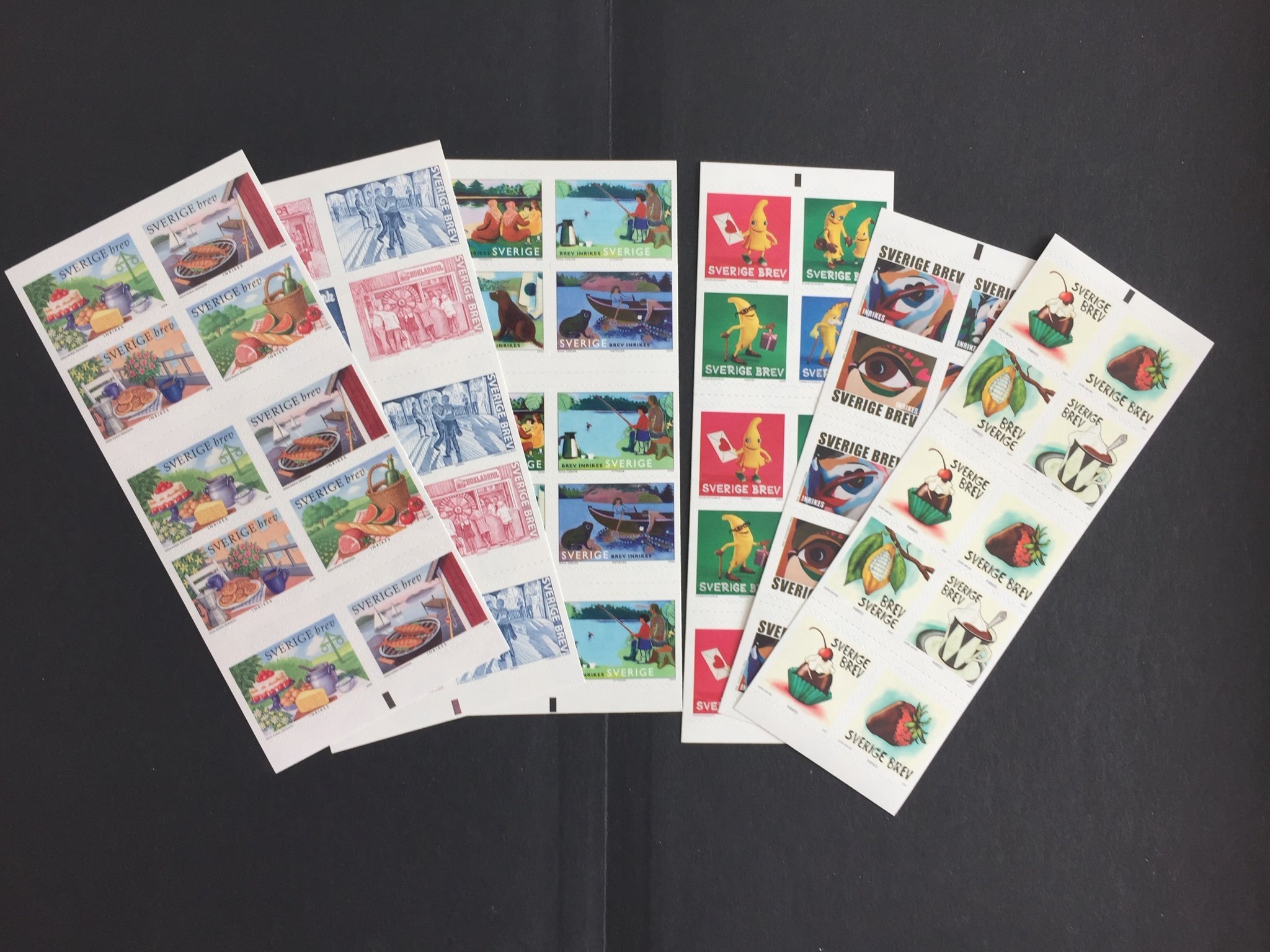 60 st Självhäftande Sverige Brevporto Nom. 660 .. (392034025) ᐈ Köp på