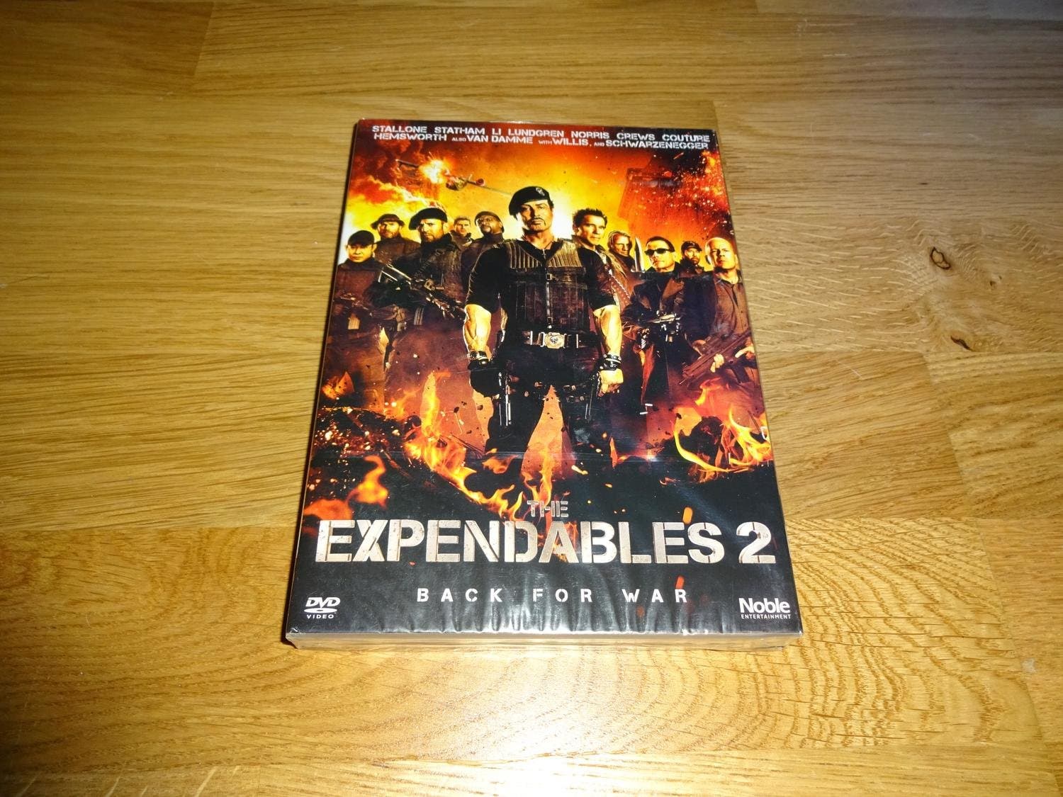 The Expendables DVD mit Sylvester Stallone und Jet Li, neu und versiegelt