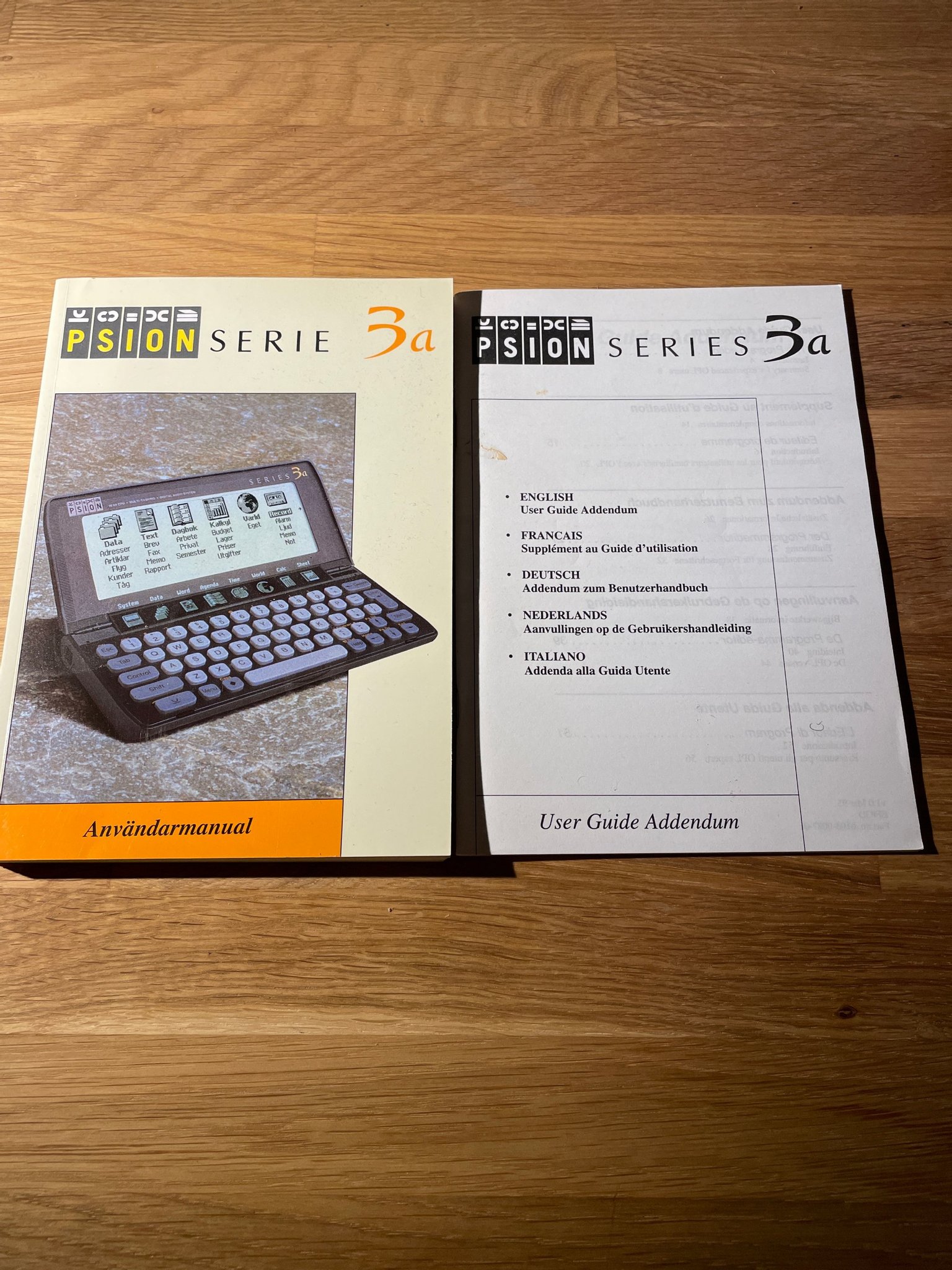 Se produkter som liknar Psion Serie 3a Användarmanual.. på Tradera ...