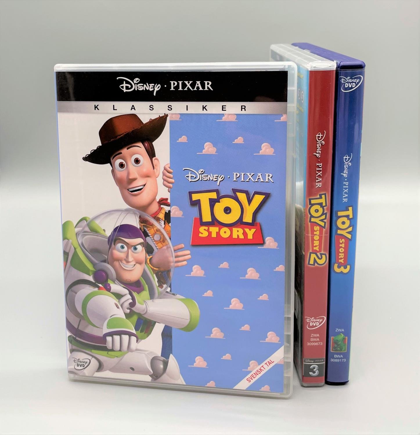 Toy Story 1, 2 & 3 på DVD (svens.. Köp från UtgårdHB på Tradera