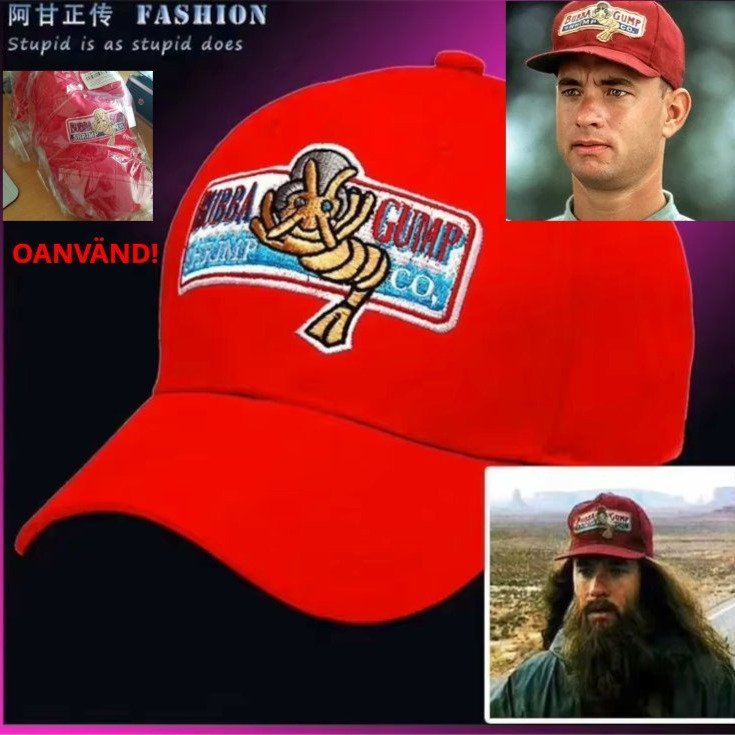 Forrest Gump Bubba Gump Shrimp Co Şapka