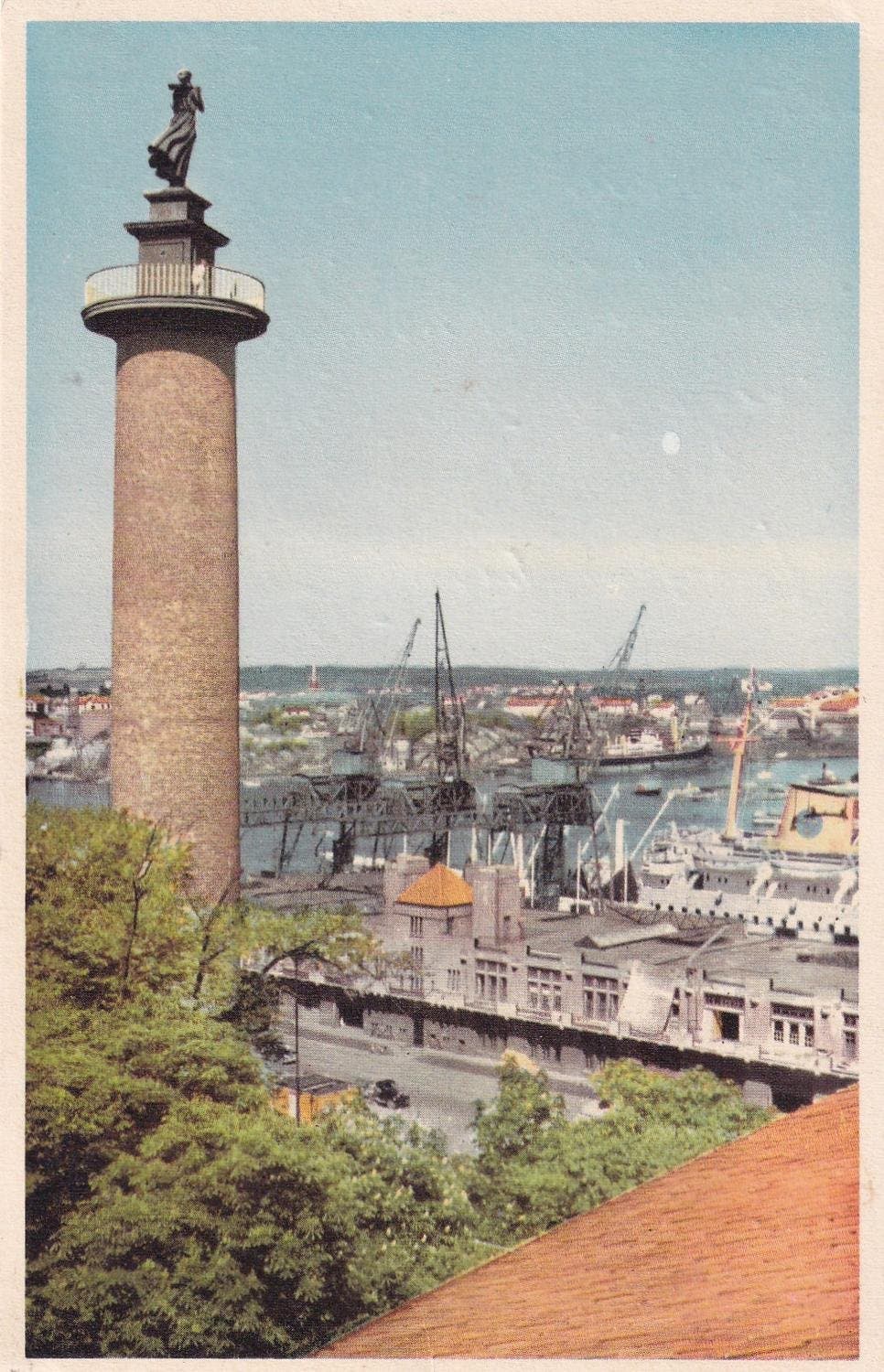 g-teborg-hamnen-och-kampanilen-k-p-p-tradera-620575763