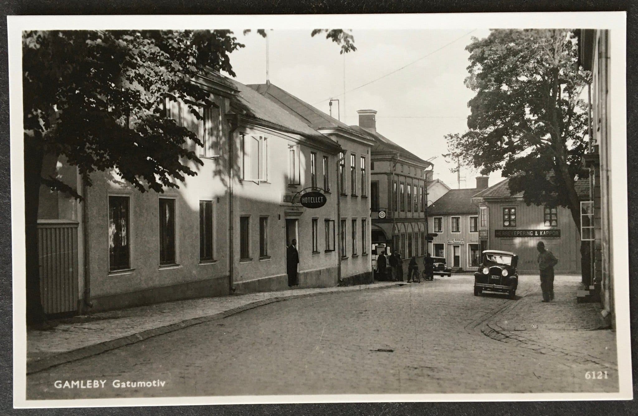 Gambleby Vykort från Gamleby gatumotiv | Köp på Tradera (756719307)