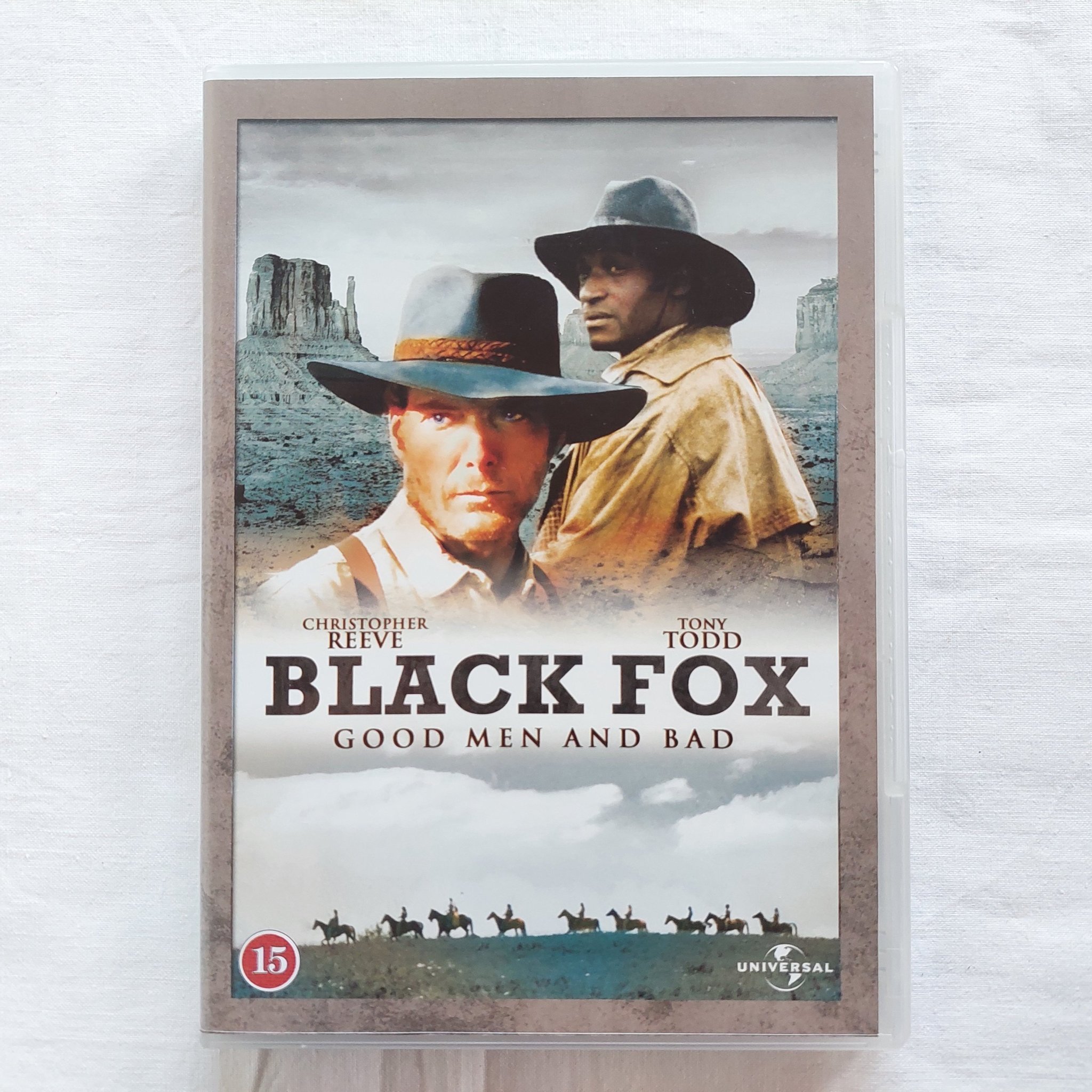 Black Fox Good Men and Bad (1995) DVD - Svensk text - Christopher Reeve Western