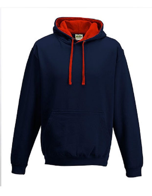 Hood - Huvtröja JH003, marin/röd, storlek S Hood - Huvtröja Huvtröja Huvtröja JH003, marin/röd, storlek S 4c428b