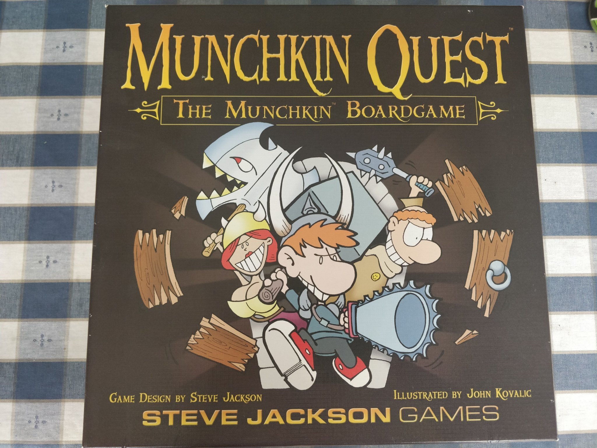 Munchkin quest the munchkin boardgame (414326506) ᐈ Köp på Tradera