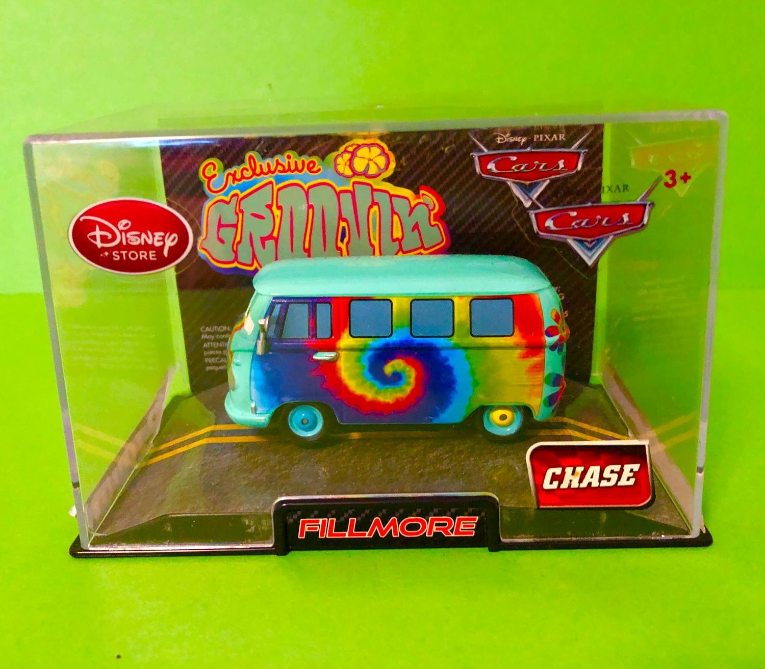 Disney Pixar Cars CHASE Bil Van Buss i Plastetu.. Köp på Tradera