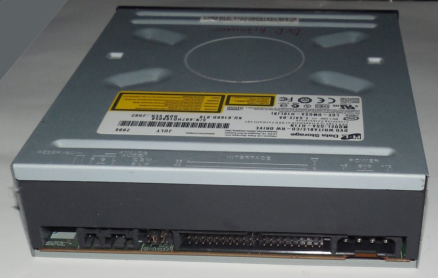Drivers hl dt st dvd rw gsa h31l for Windows 7 x64 download