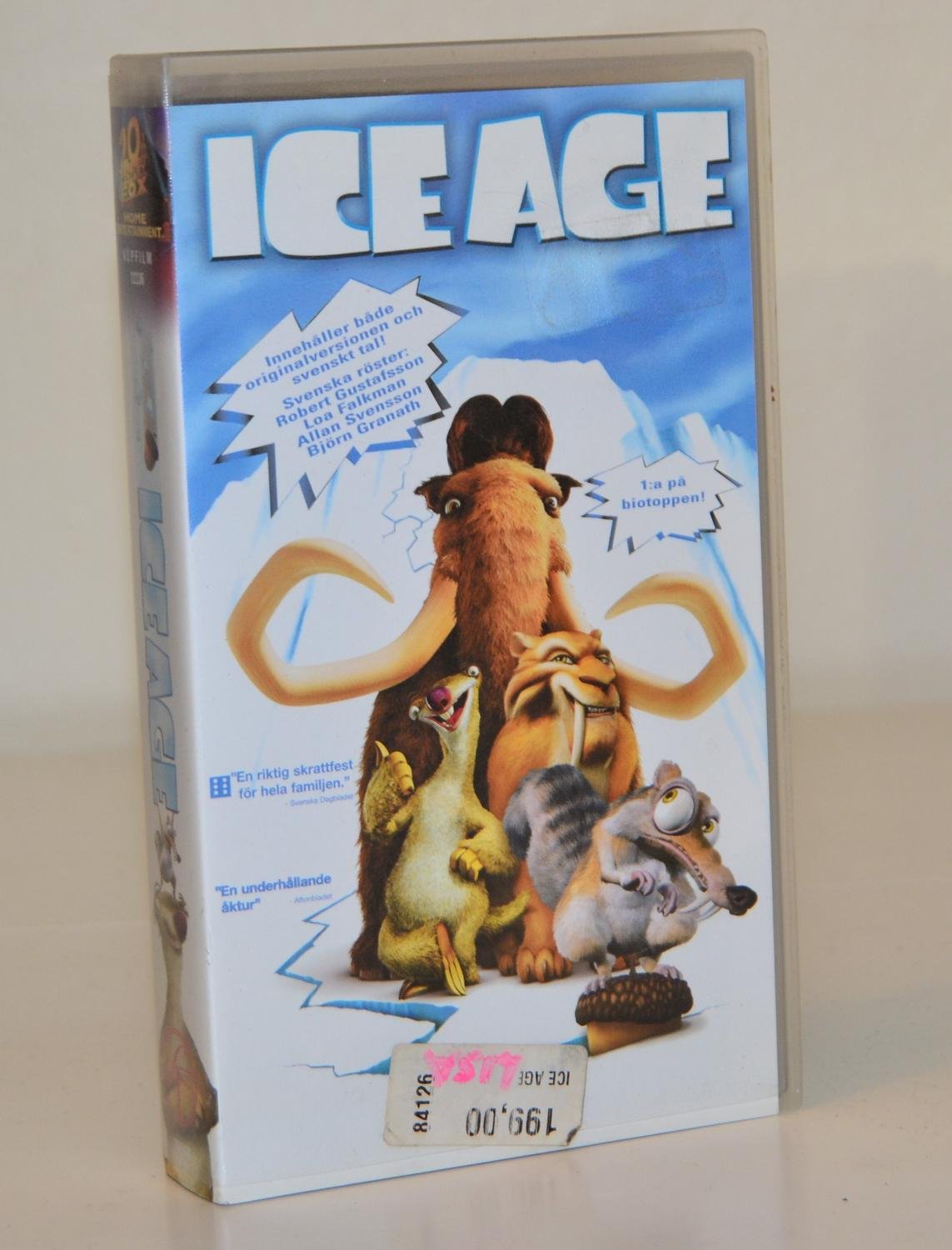 Shrek Ice Age Vhs