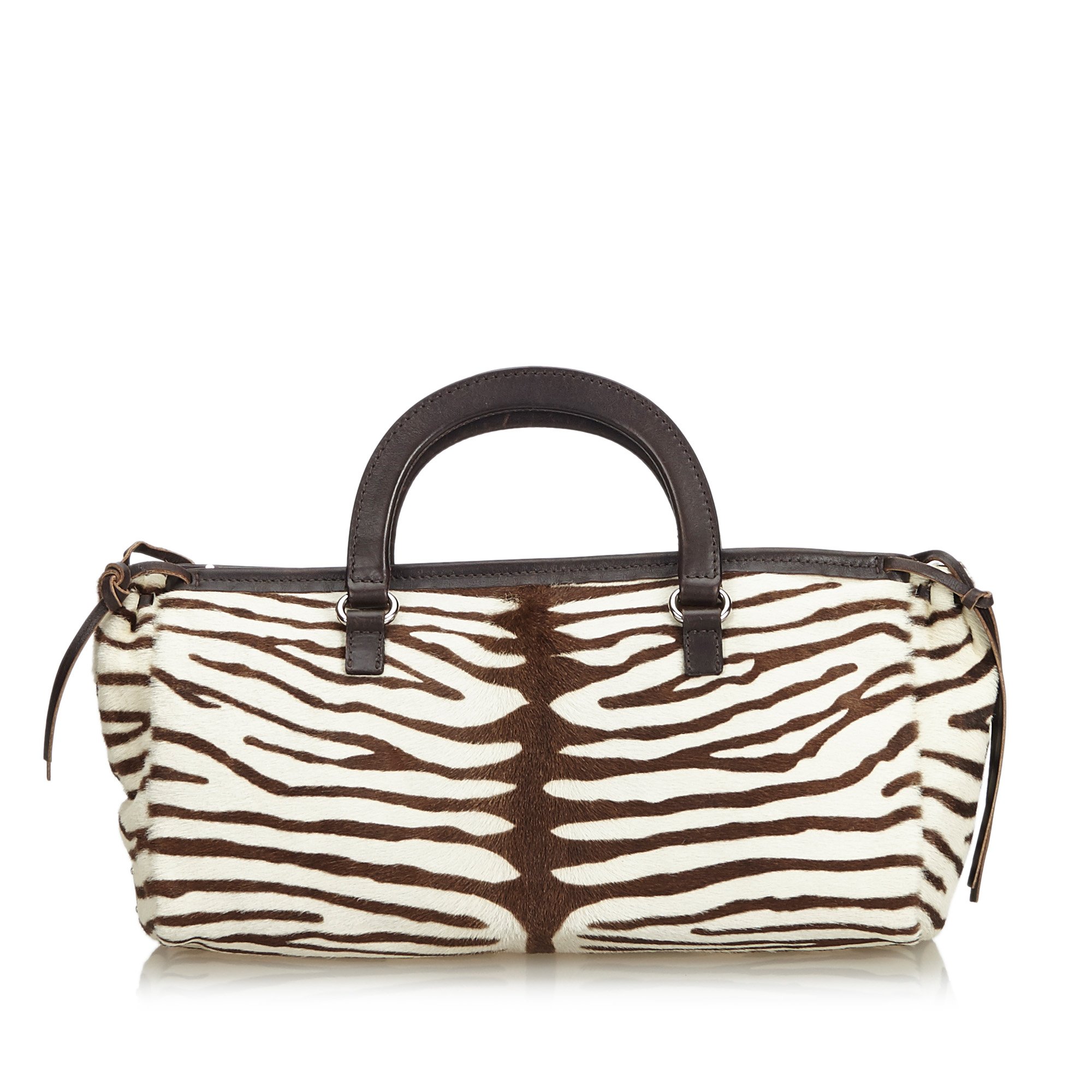 prada zebra print handbag