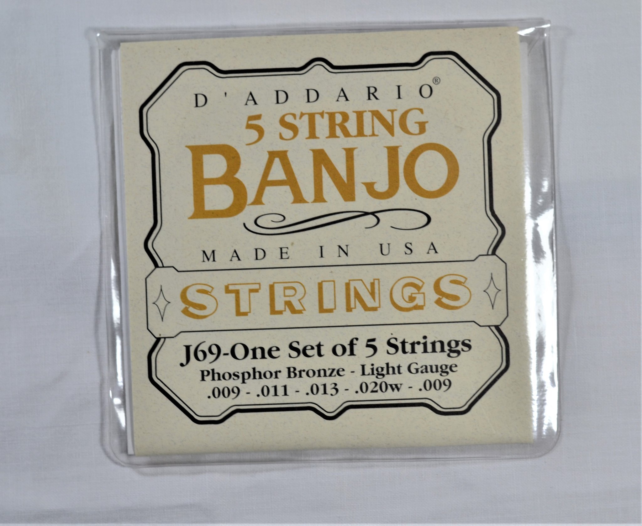 D´ADDARIO 5 String Banjo Strings (441644626) ᐈ Köp på Tradera