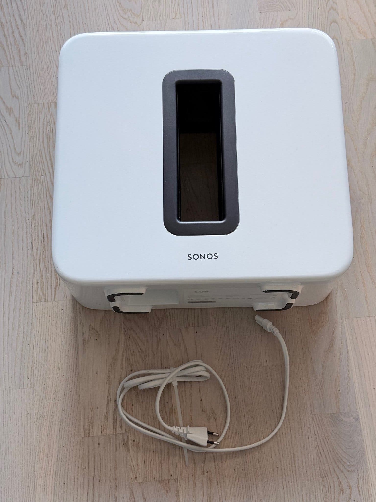 Sonos Sonos Sub (Gen 2) Vit i utmärkt skick.