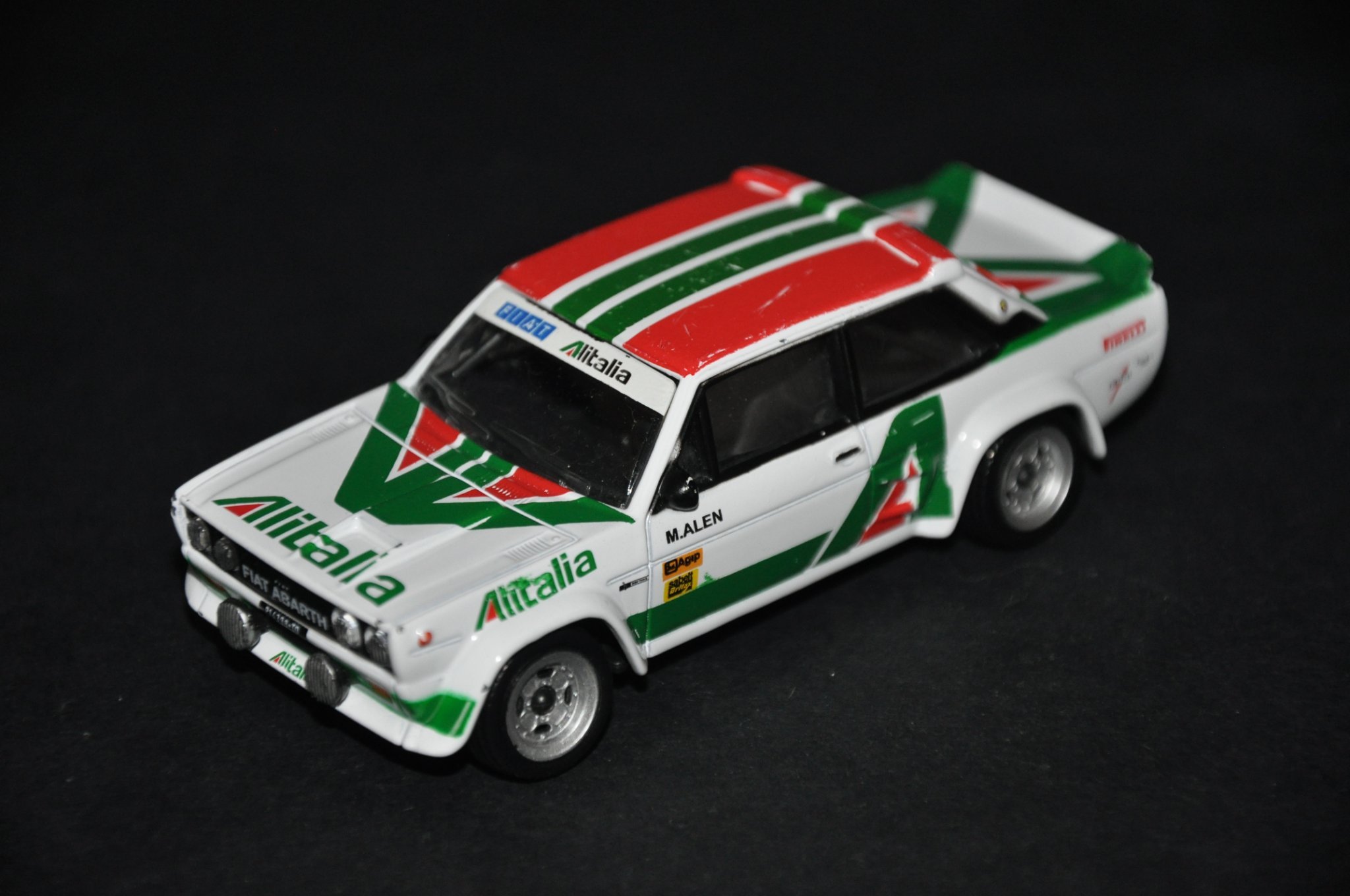 Fiat 131 abarth bburago