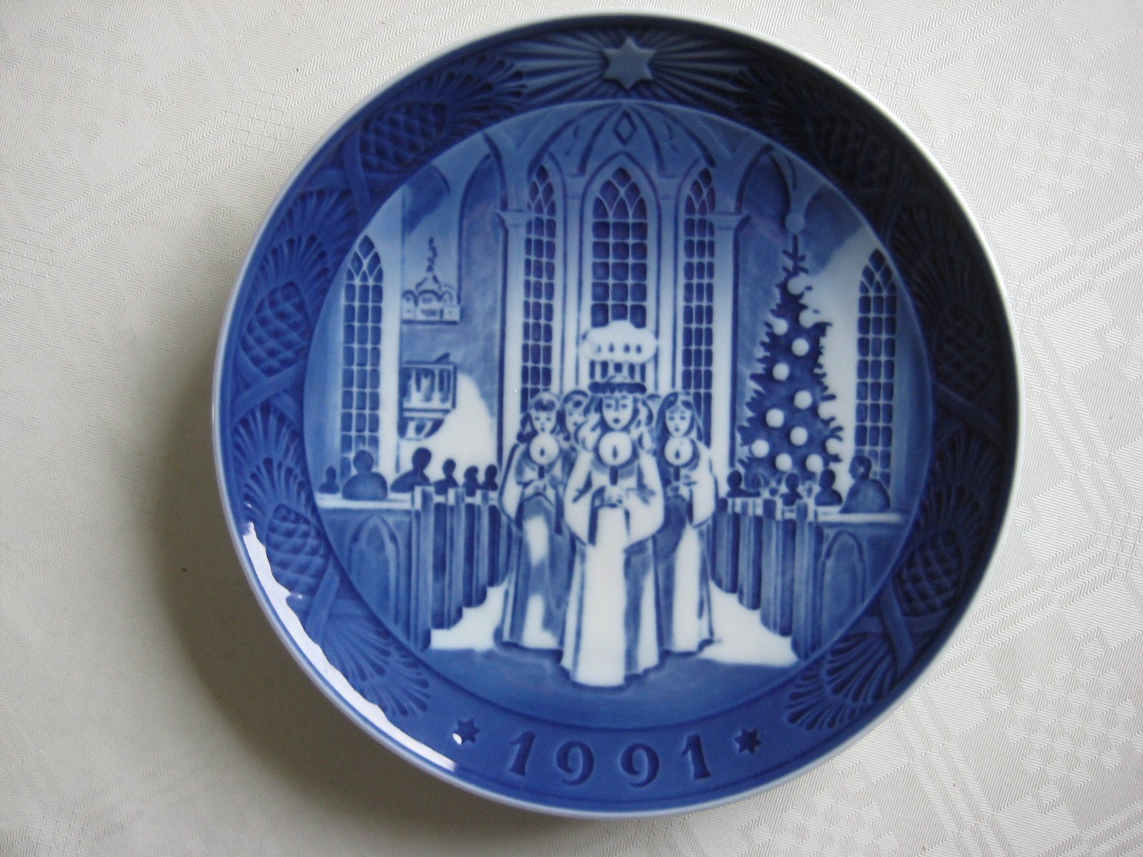 Jultallrik 1991 Kunglig Dansk Royal Copenha.. Köp på Tradera