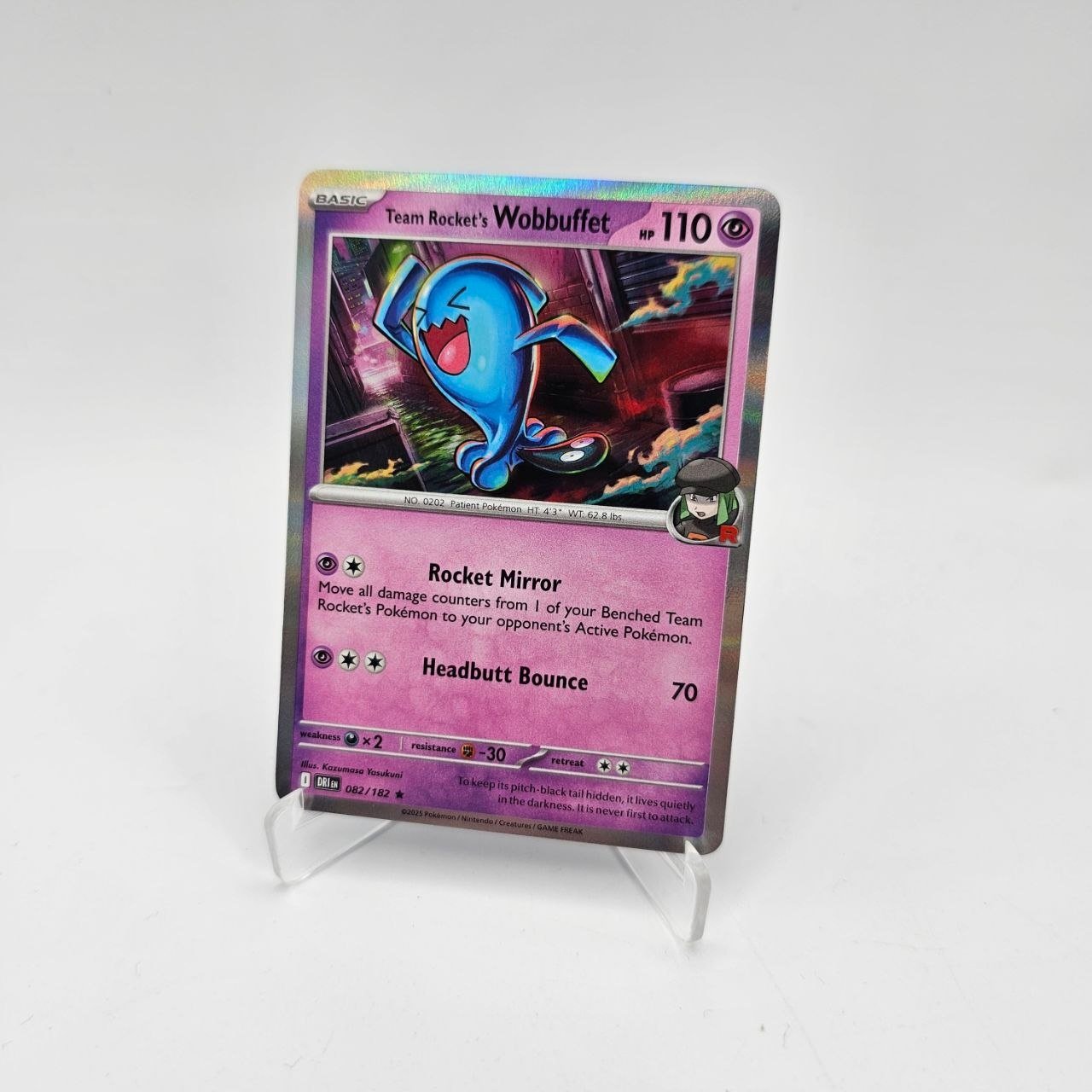 Team Rocket's Wobbuffet 082/182 Destined Rivals.. | Köp på Tradera ...