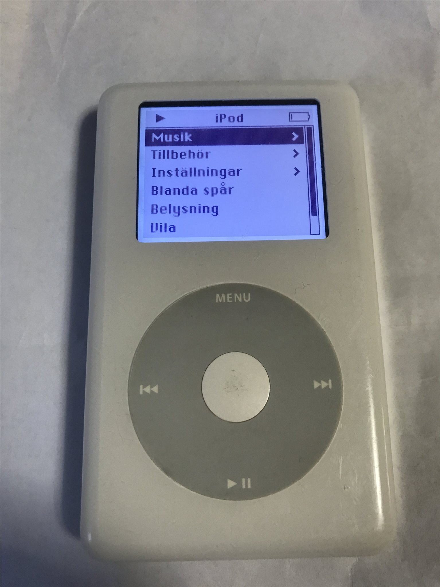Ipod classic разъем