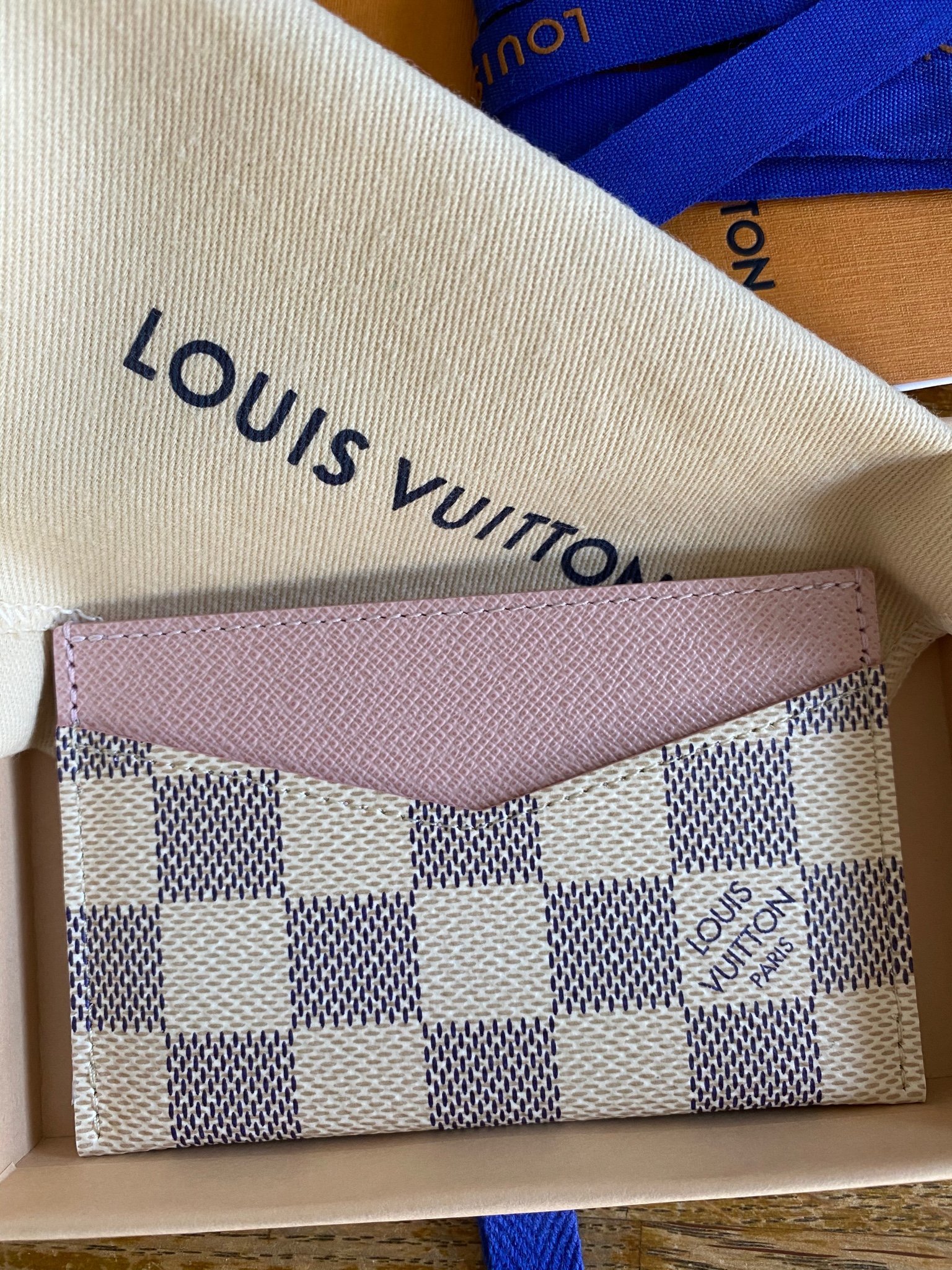 Louis Vuitton, Card Holder Daily, Rose Ballerine