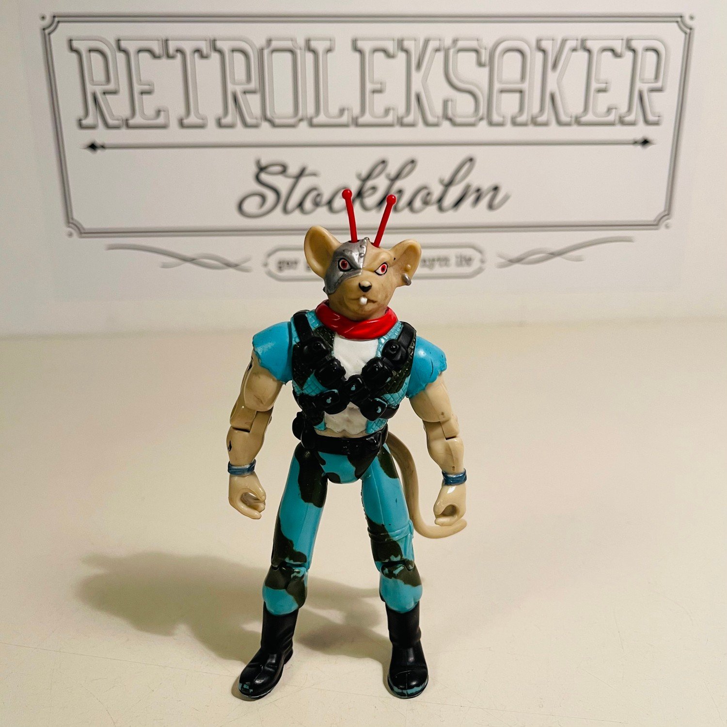 Biker Mice from Mars - Nacelle - Vinnie - Figurine articulée 17cm