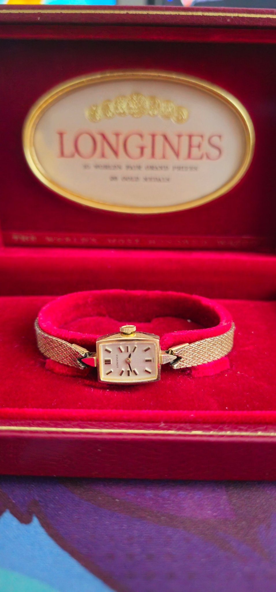 Longines Damklocka 10K Guldpläterad