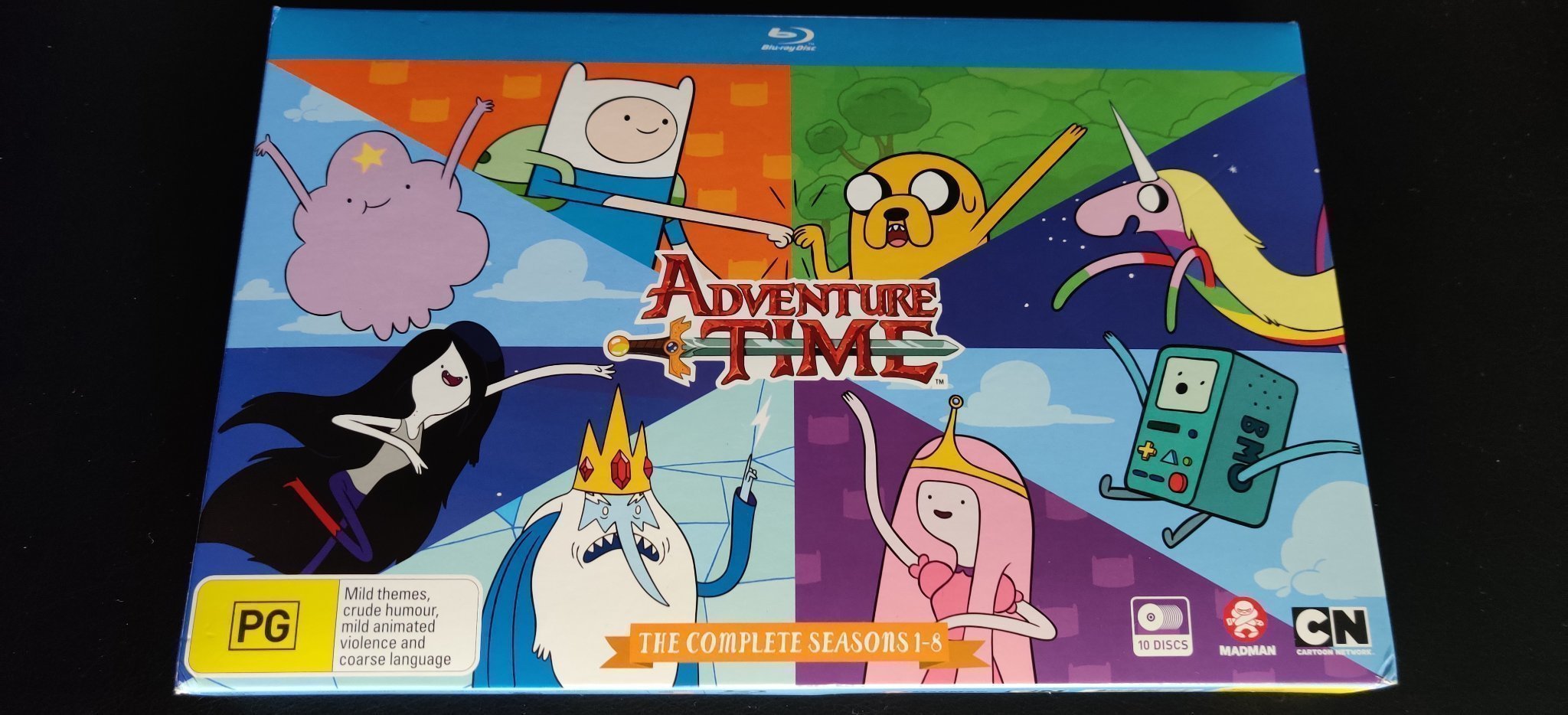Adventure Time Box Säsong 18 Rare!!