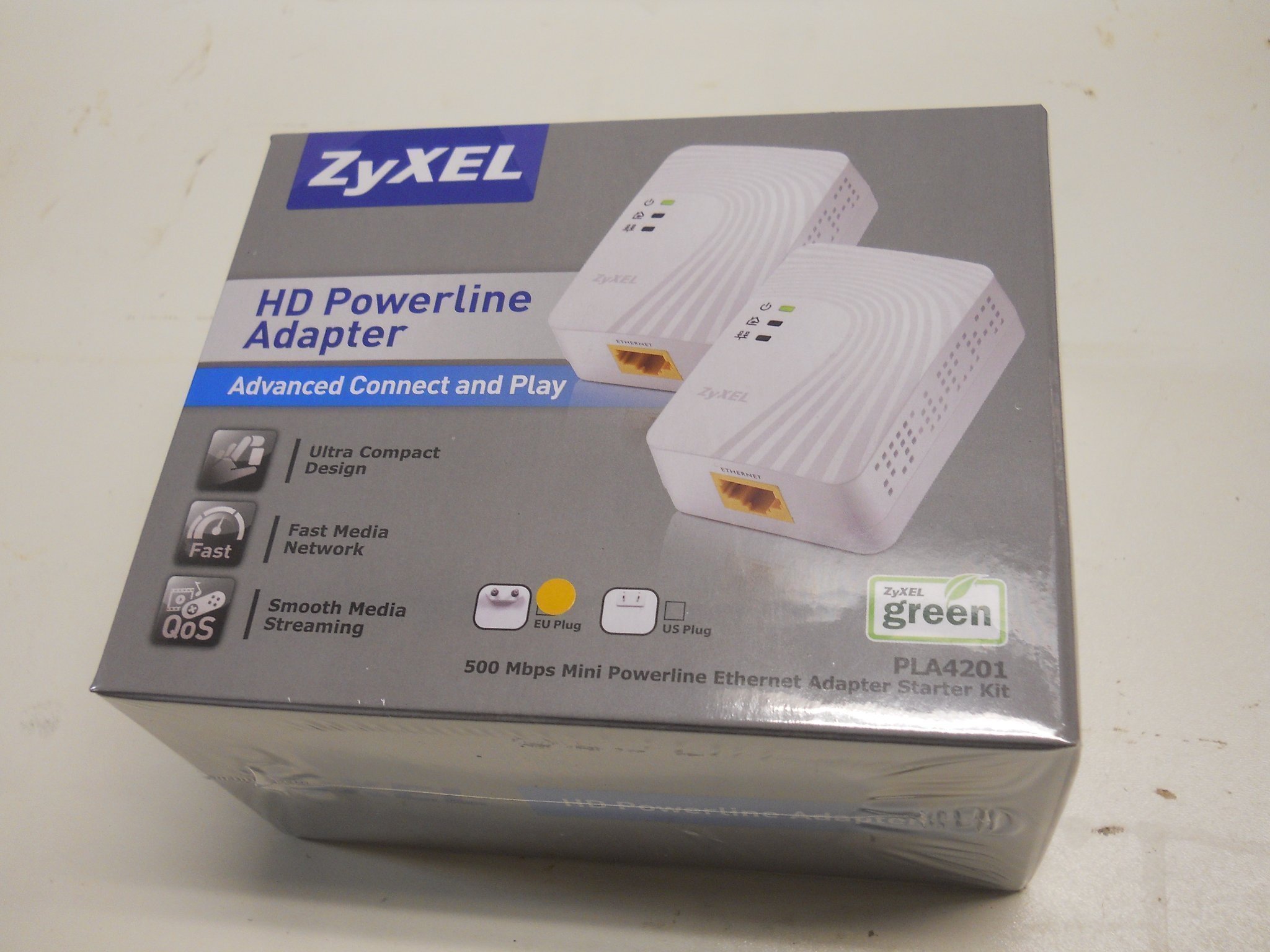 Zyxel HD Powerline Adapter PLA4201 starter kit (408015991) ᐈ Köp på Tradera