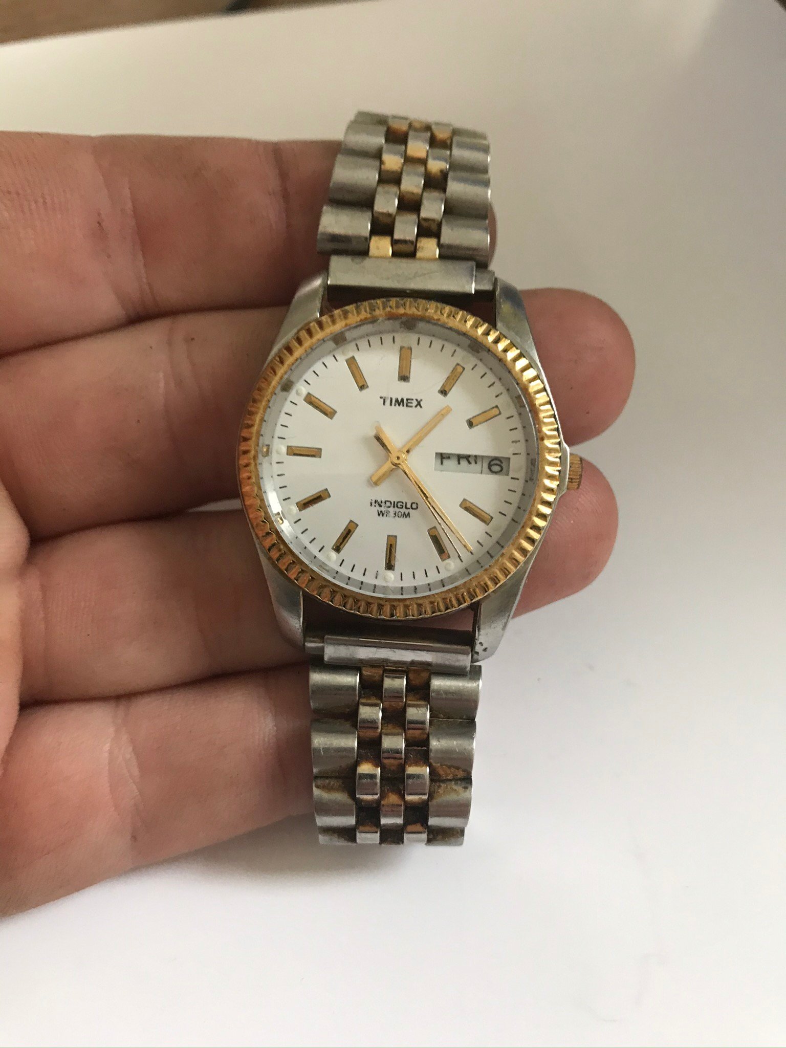 timex indiglo wr30m change date