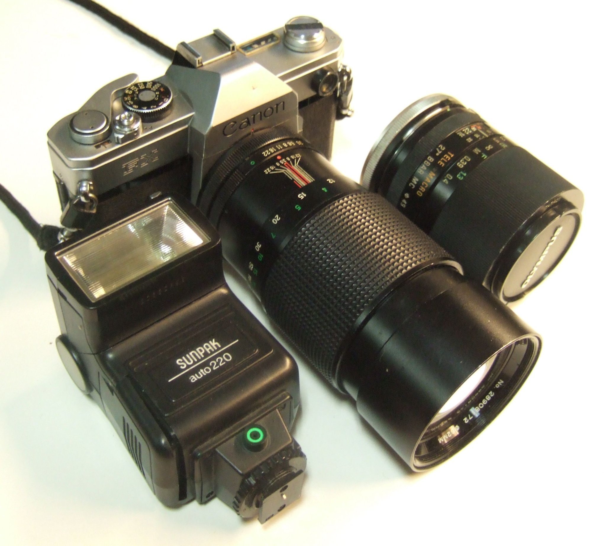 CANON FX Systemkamera för 135 film med 2 objekt.. (394006647) ᐈ Köp på ...