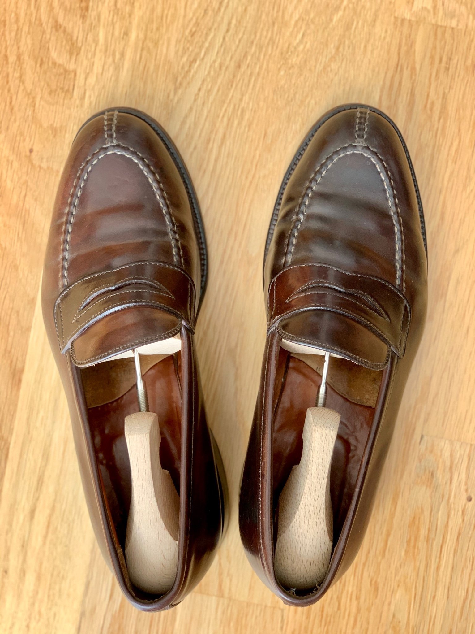 cordovan loafer