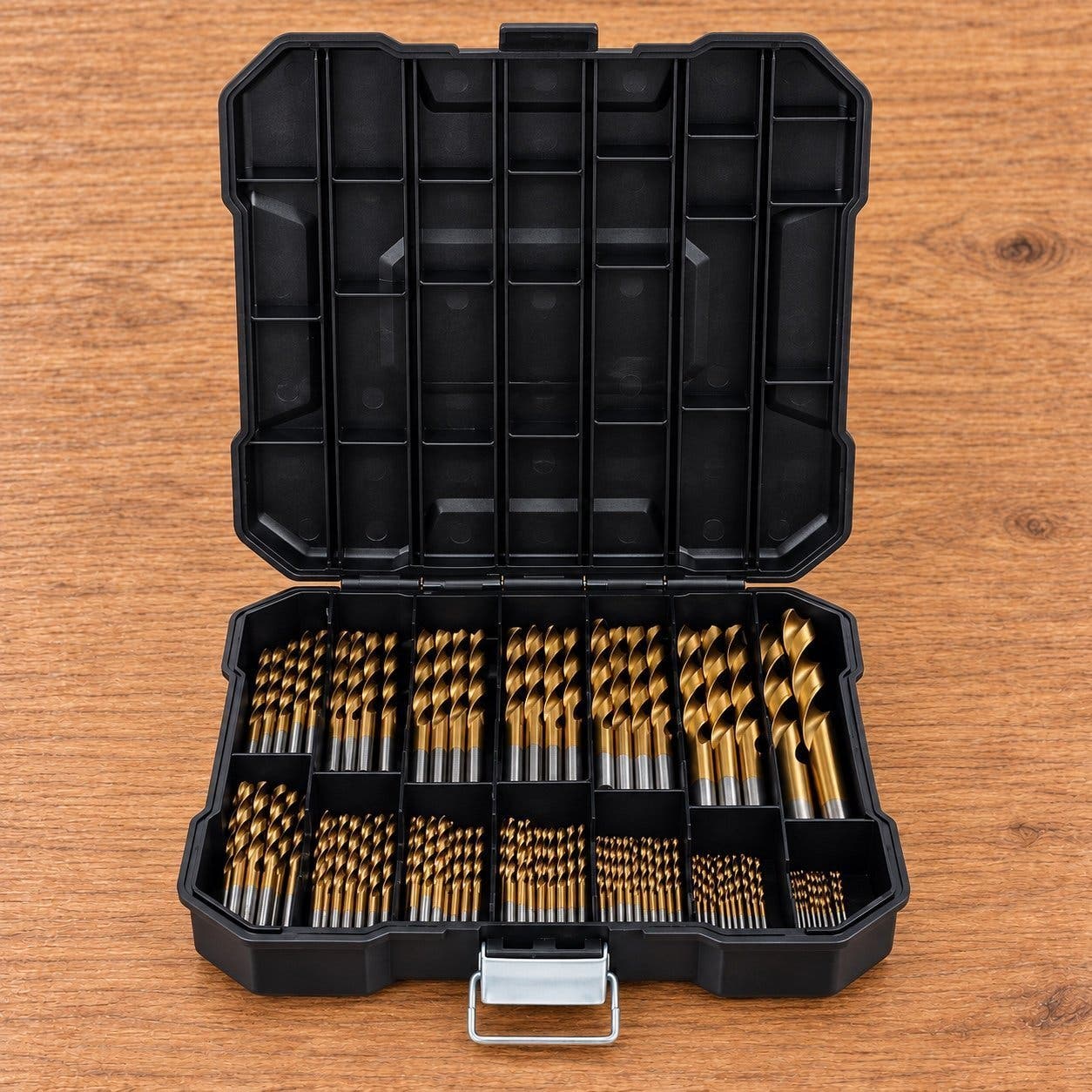 HSS spiral drill set 1.5 - 10 mm, 92 pieces
