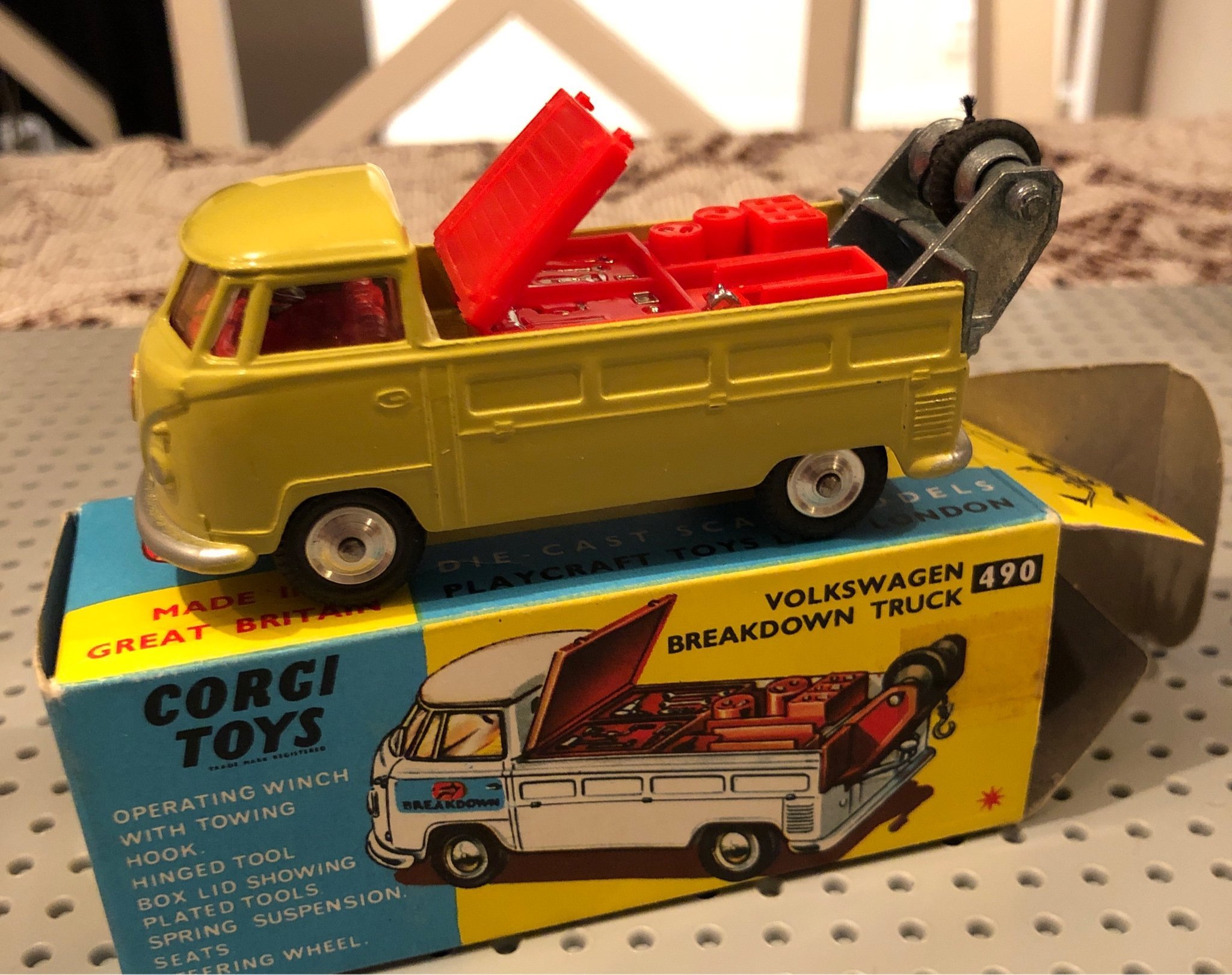 Toys nr. 490 , Volkswagen Breakdown Truck.. (430054901) ᐈ Köp på