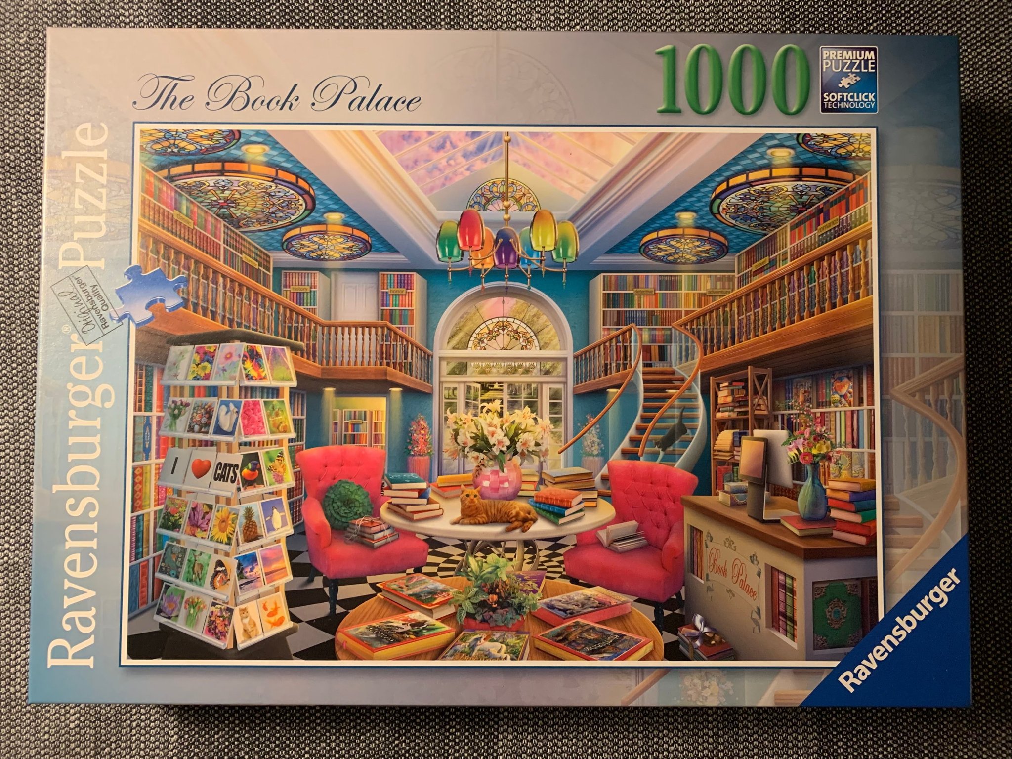 Ravensburger Puzzle 1000 bitar The Book Palace .. Köp på Tradera