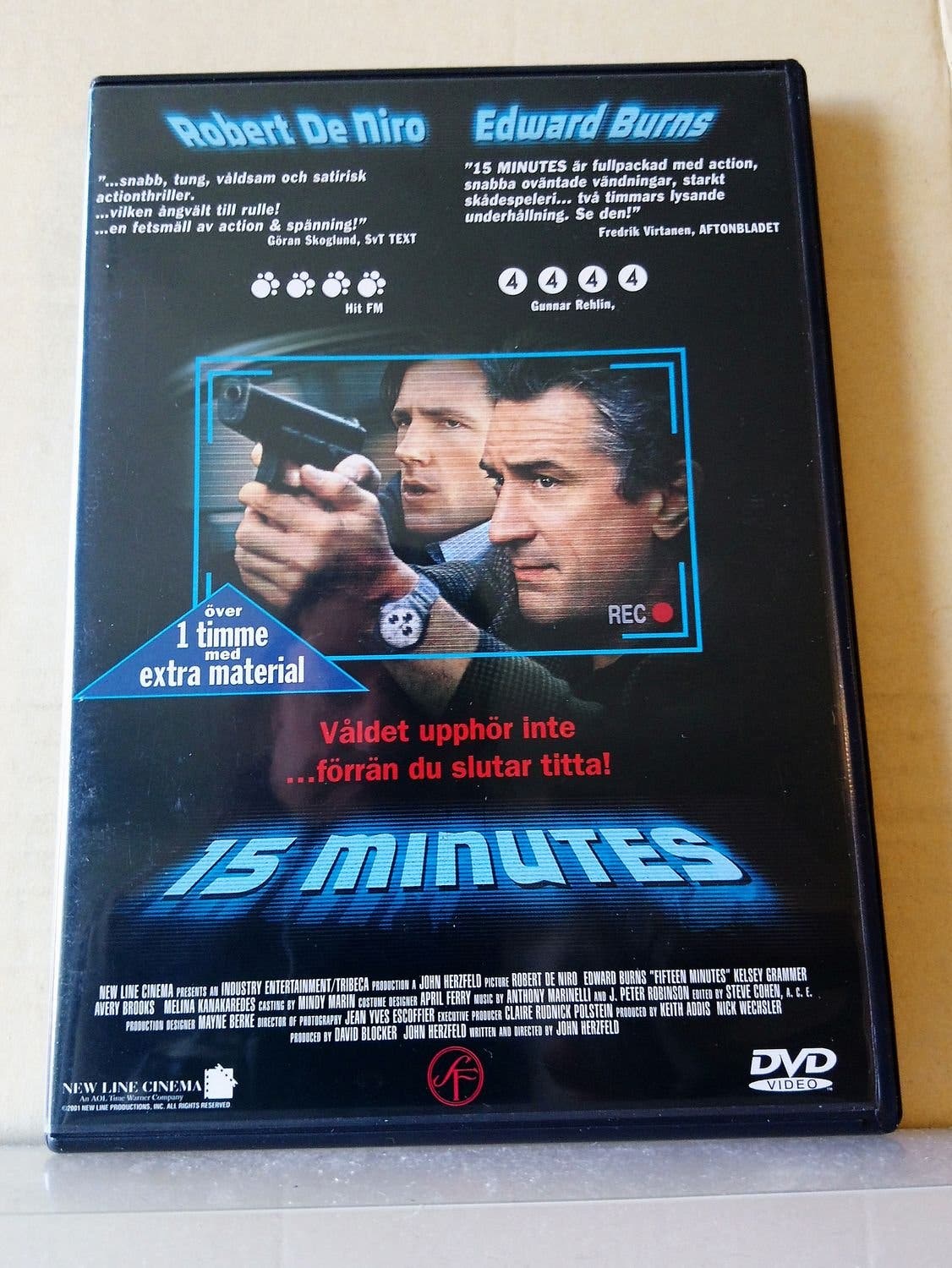 15-minütige DVD in Schweden erhältlich