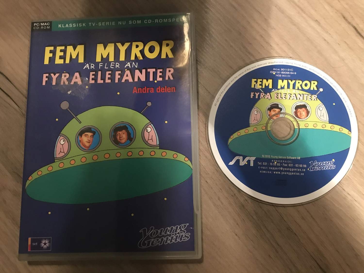 Fem Myror Är Fler Än Fyra Elefante.. (383460852) ᐈ gidloftrading på Tradera