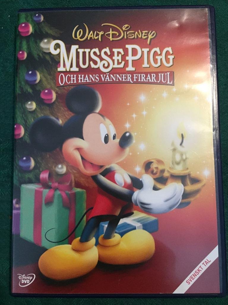 DVD Musse Pigg och hans vänner firar jul Köp på Tradera (539857058)