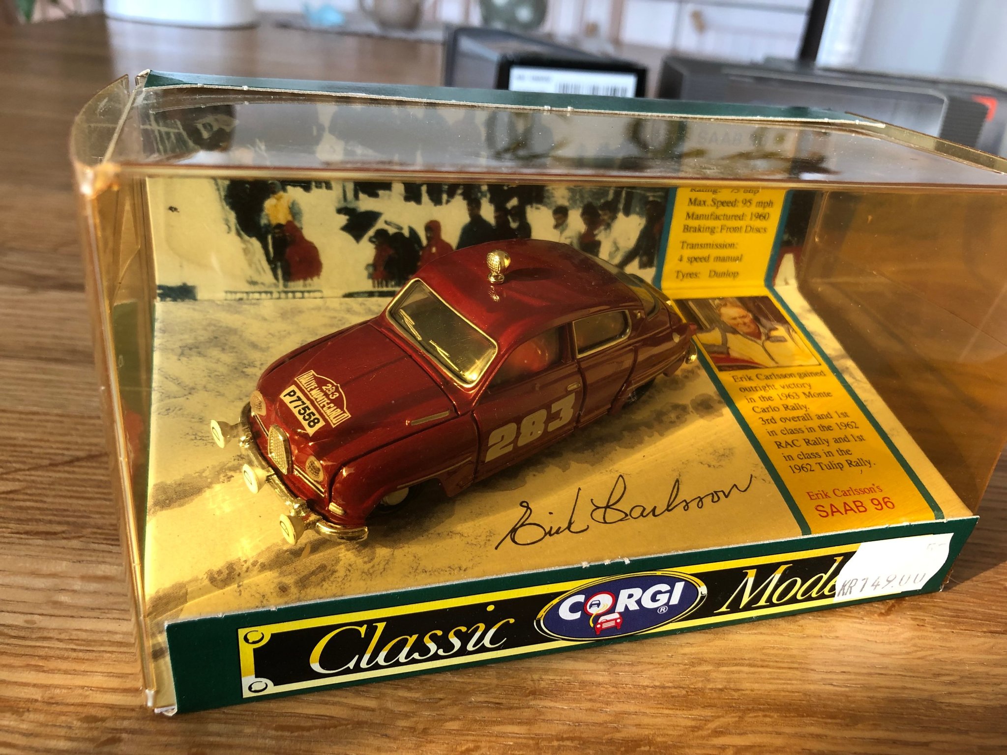 WESTERN MODELS 1/43 KIMS CLASSICS No 1 - 1960 CHRYSLER 300F - RED EUR 234,99 - FR