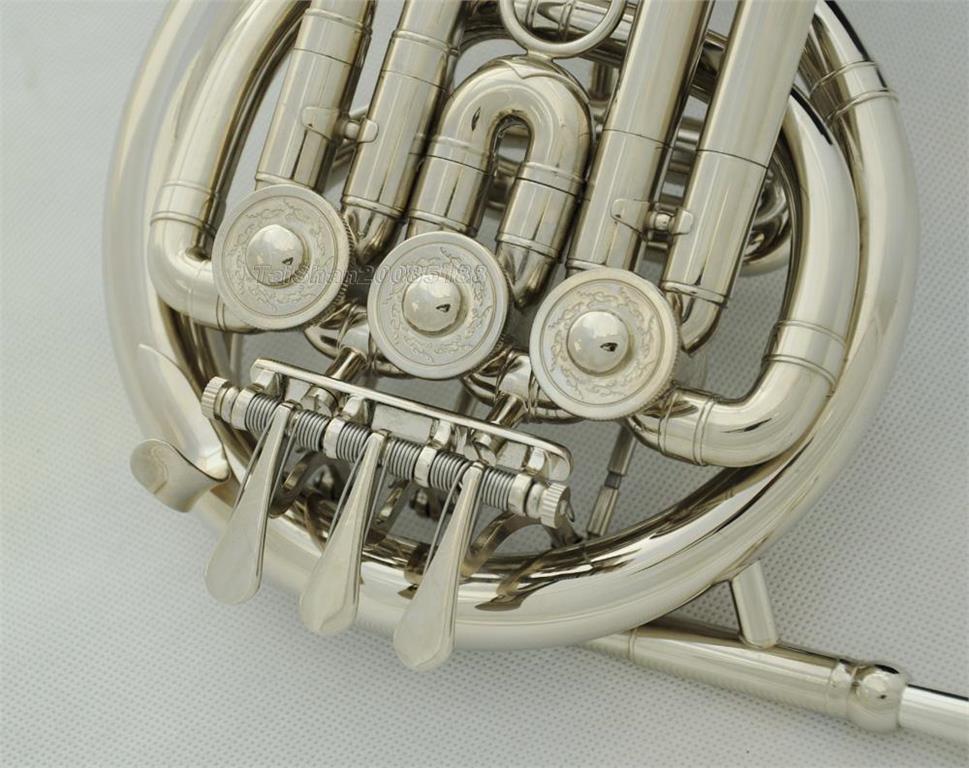 Professionell Vackert Mini Valthorn. Silver. Bb. 12,20 mm på