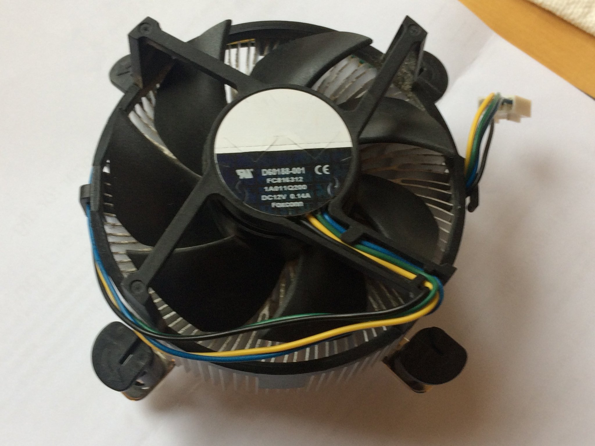 cpu processor fläkt socket 775 lga (411996906) ᐈ Köp på Tradera