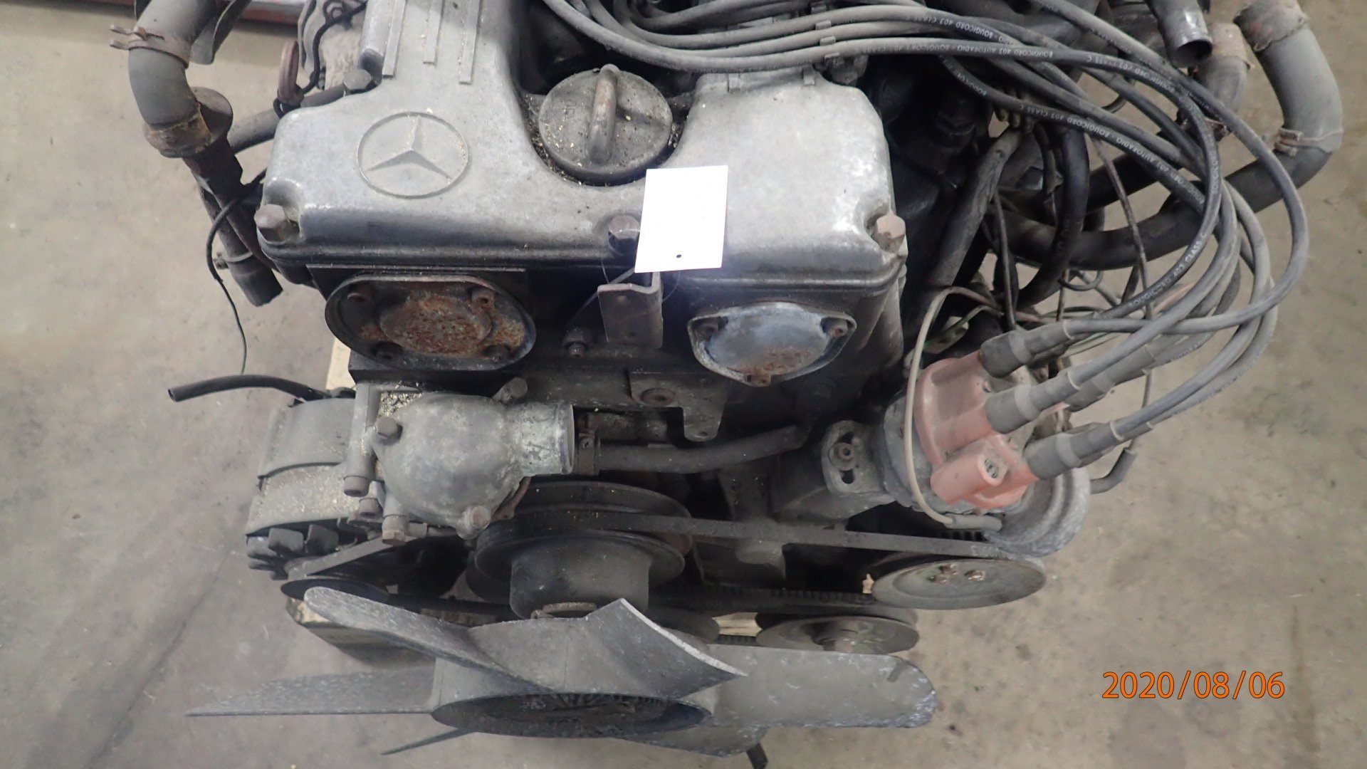 Двигатель mercedes m110
