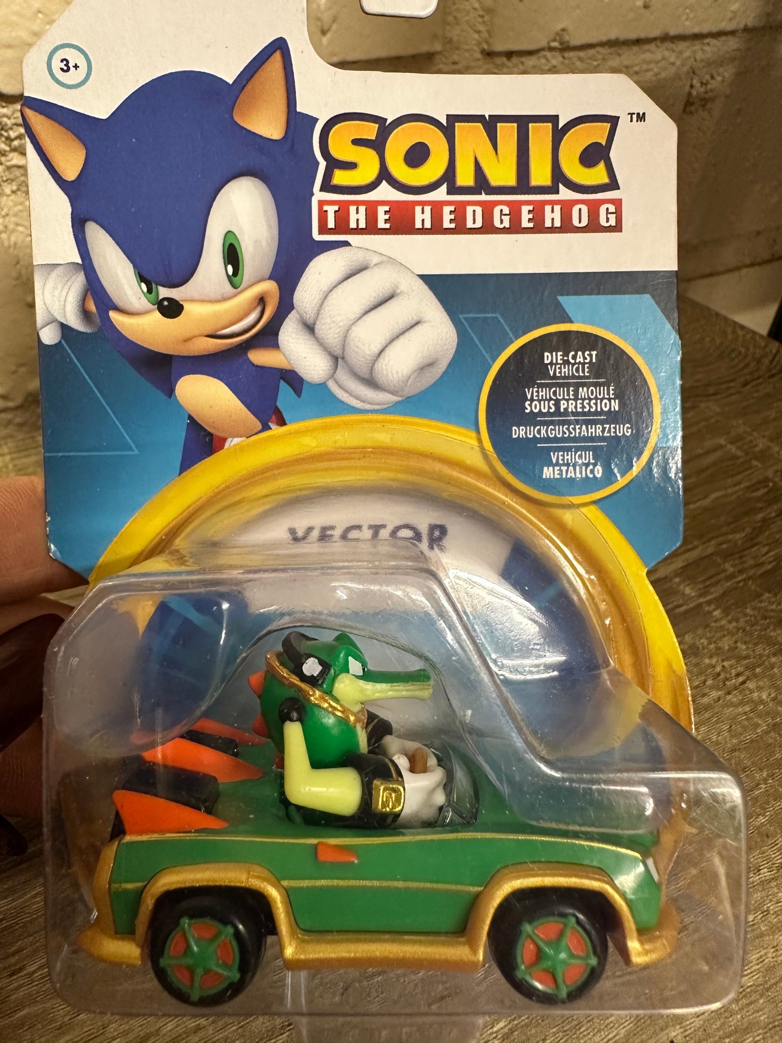 Sonic The Hedgehog Vector Die-Cast Bil | Köp på Tradera (701208757)