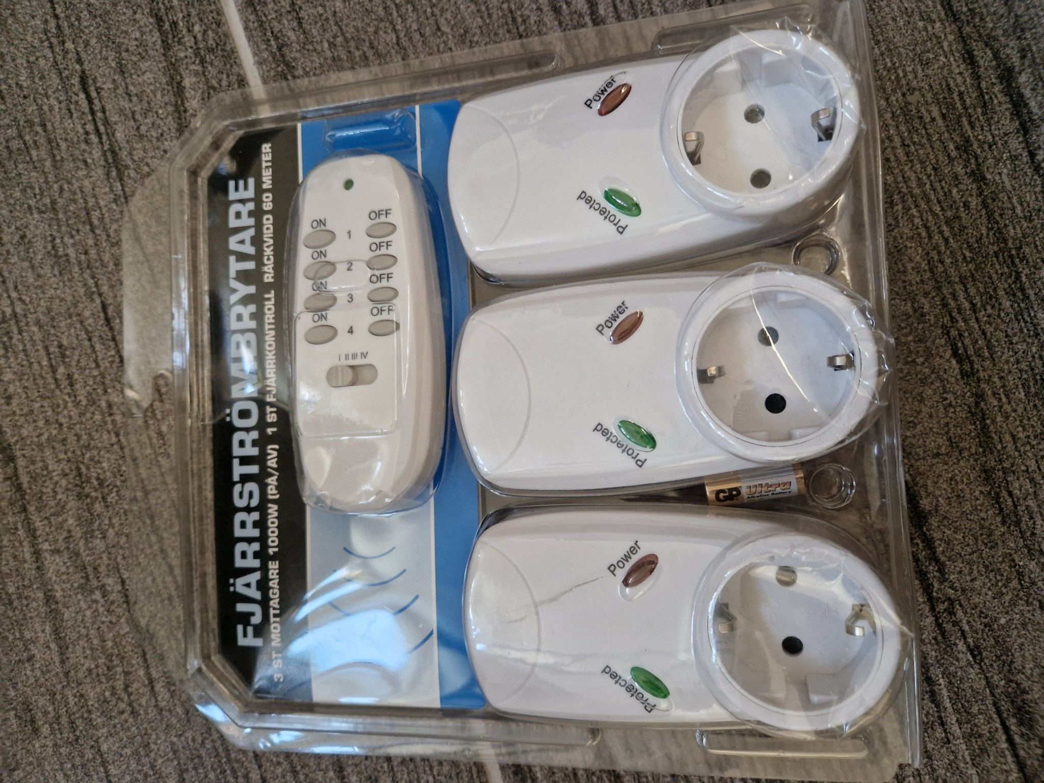 Se produkter som liknar 3pack fjärrströmbrytare på Tradera (638353059)