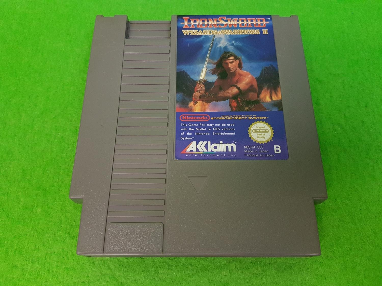 Wizards & Warriors Iron Sword 2 SCN Nint.. (404455599) ᐈ SpelHem på Tradera