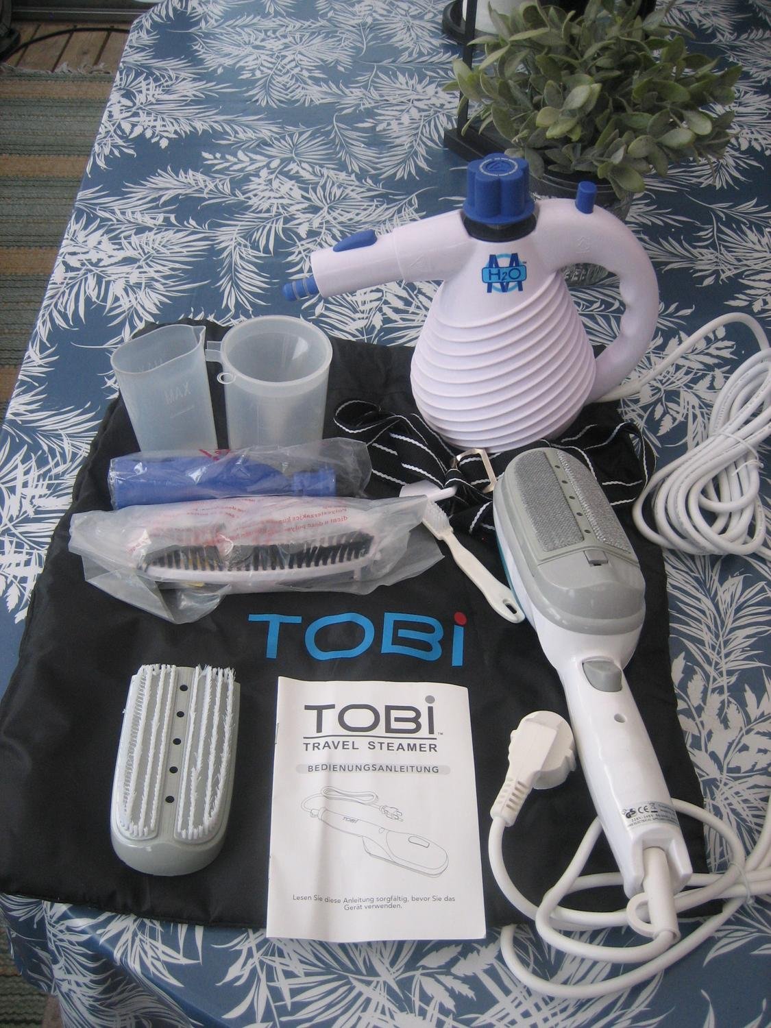 TOBI Steamer & H2O Portable Steam Cleaner Handh.. Köp på Tradera
