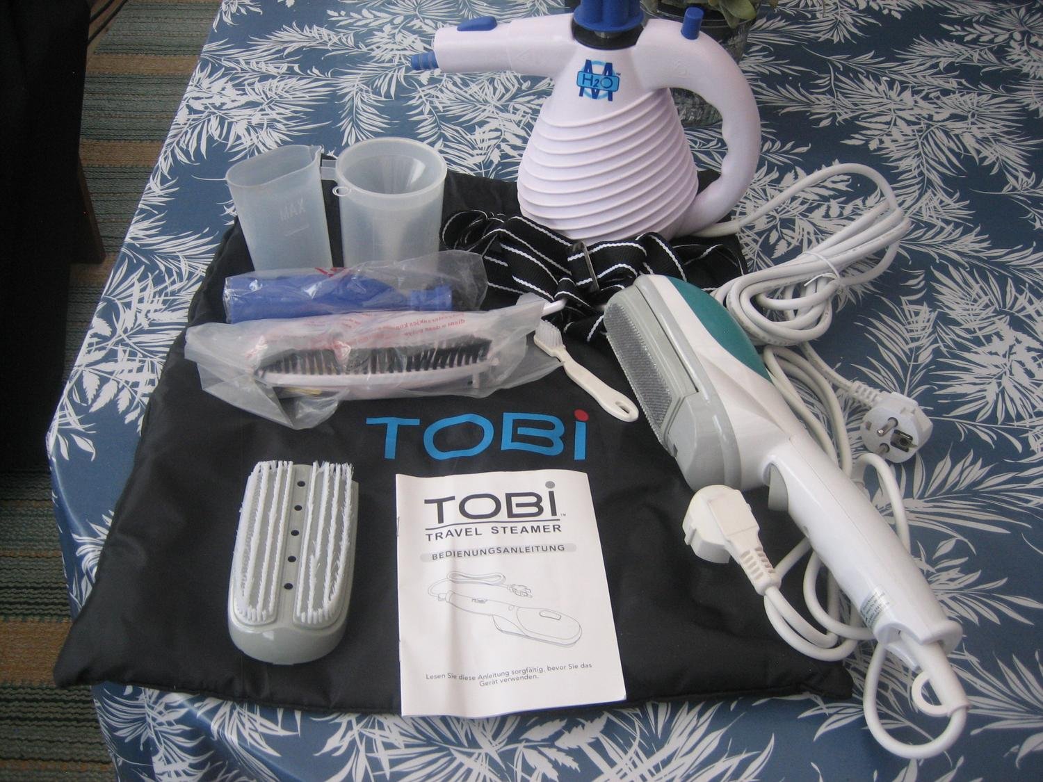 TOBI Steamer & H2O Portable Steam Cleaner Handh.. Köp på Tradera
