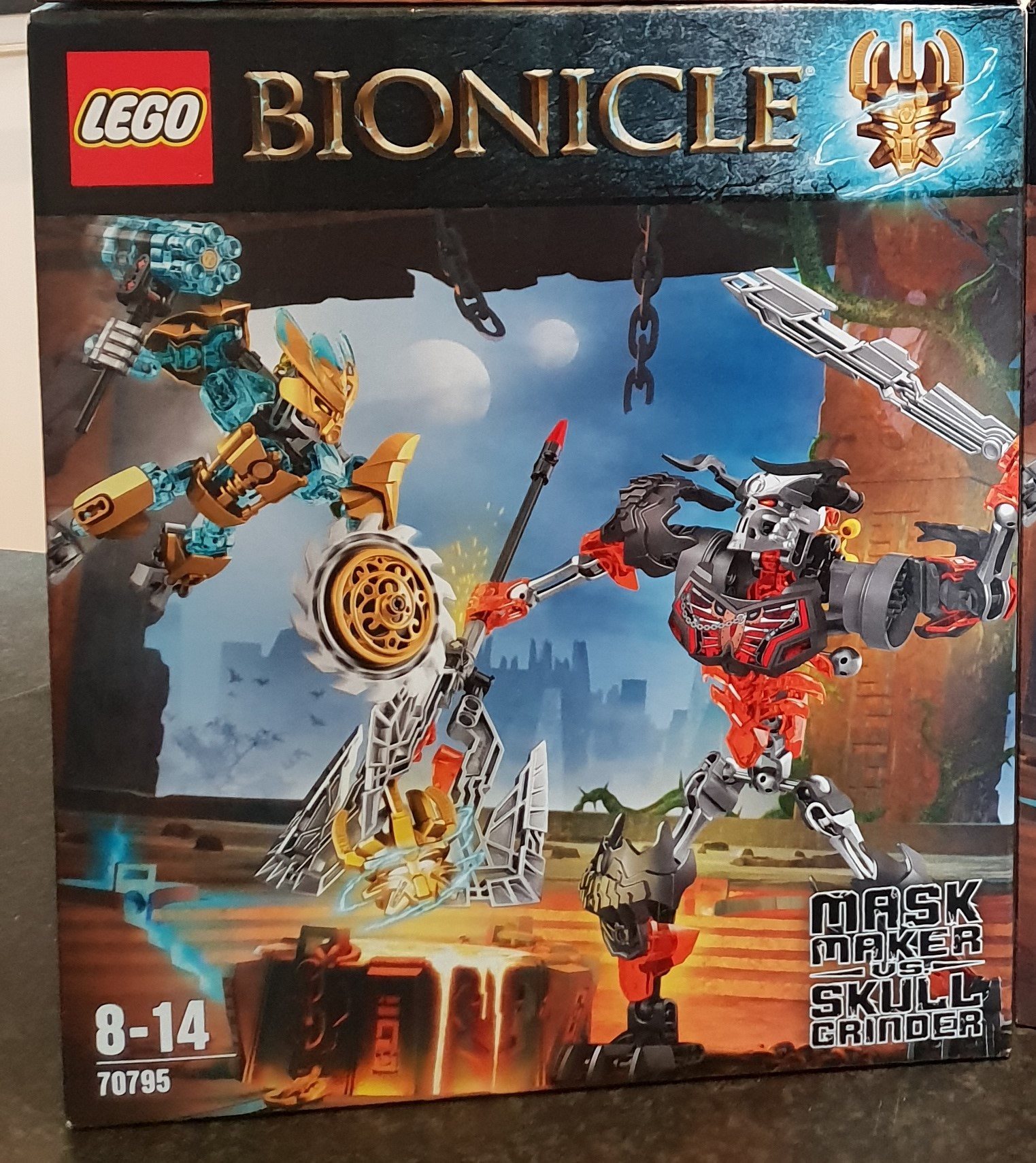 Lego Nytt Oöppnat Lego Bionicle Bionicle Bionicle 70795 Maskmakaren mot Dödskallehärskaren 7a81bc Lego Nytt Oöppnat Lego Bionicle Bionicle Bionicle 70795 Maskmakaren mot Dödskallehärskaren 7a81bc