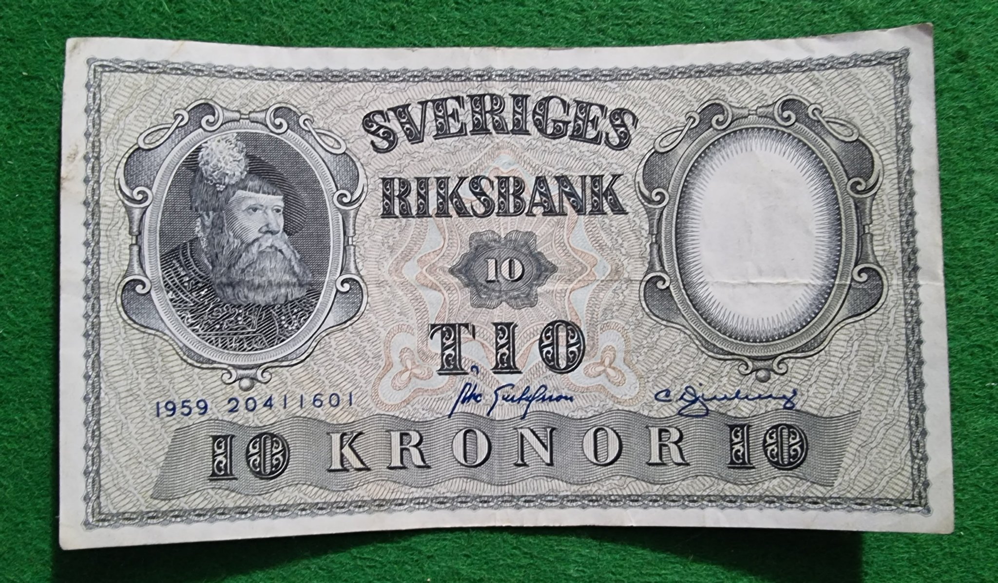 Svenska Sedel 10 Kronor 1959 svenska-skriv-och-ber-ttarkort-del-1-skrivarverkstad-mellanstadiet