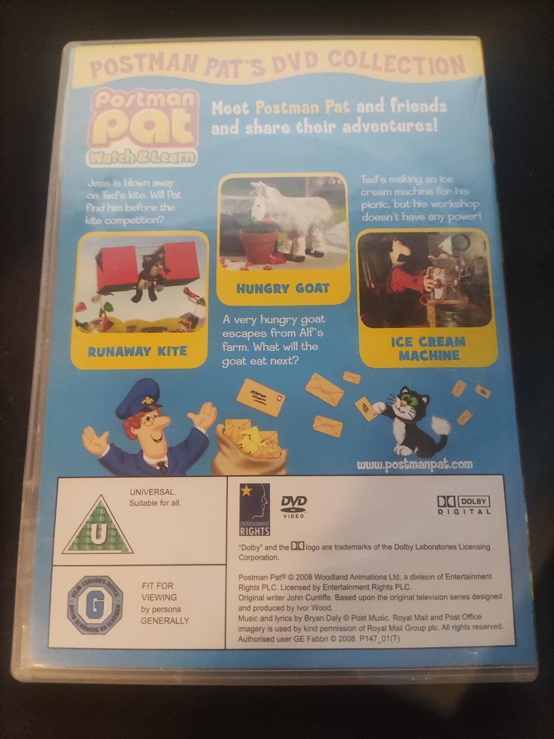 Postis Per - Postman Pat - Watch & Learn - DVD | Köp på Tradera (572582611)