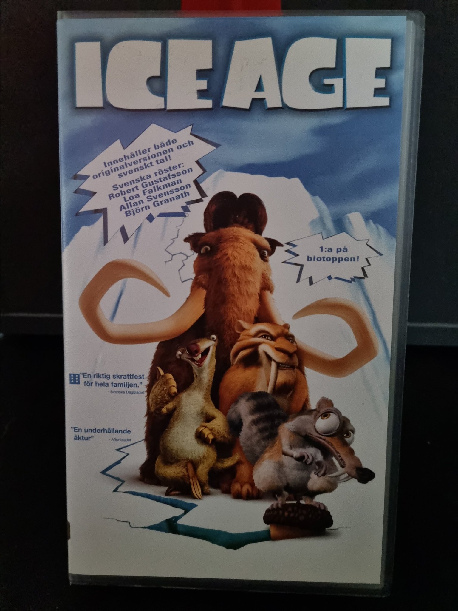 Shrek Ice Age Vhs